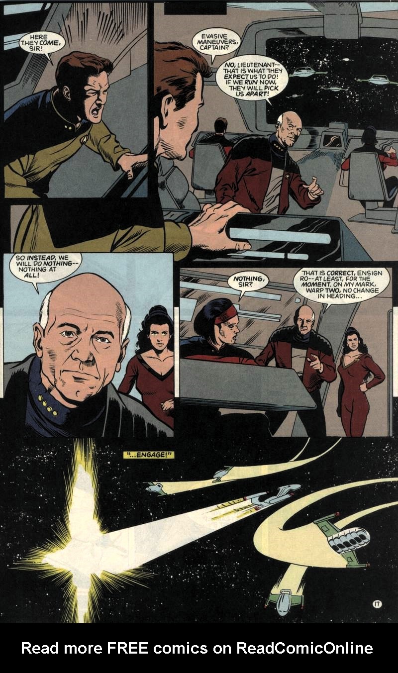Read online Star Trek: The Next Generation (1989) comic -  Issue #43 - 18
