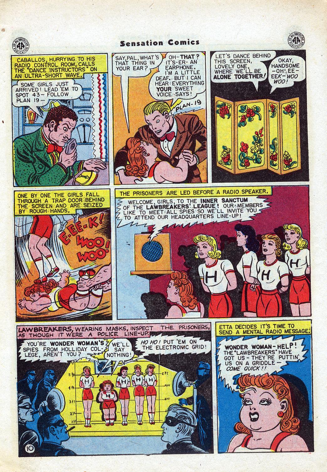 Read online Sensation (Mystery) Comics comic -  Issue #46 - 12