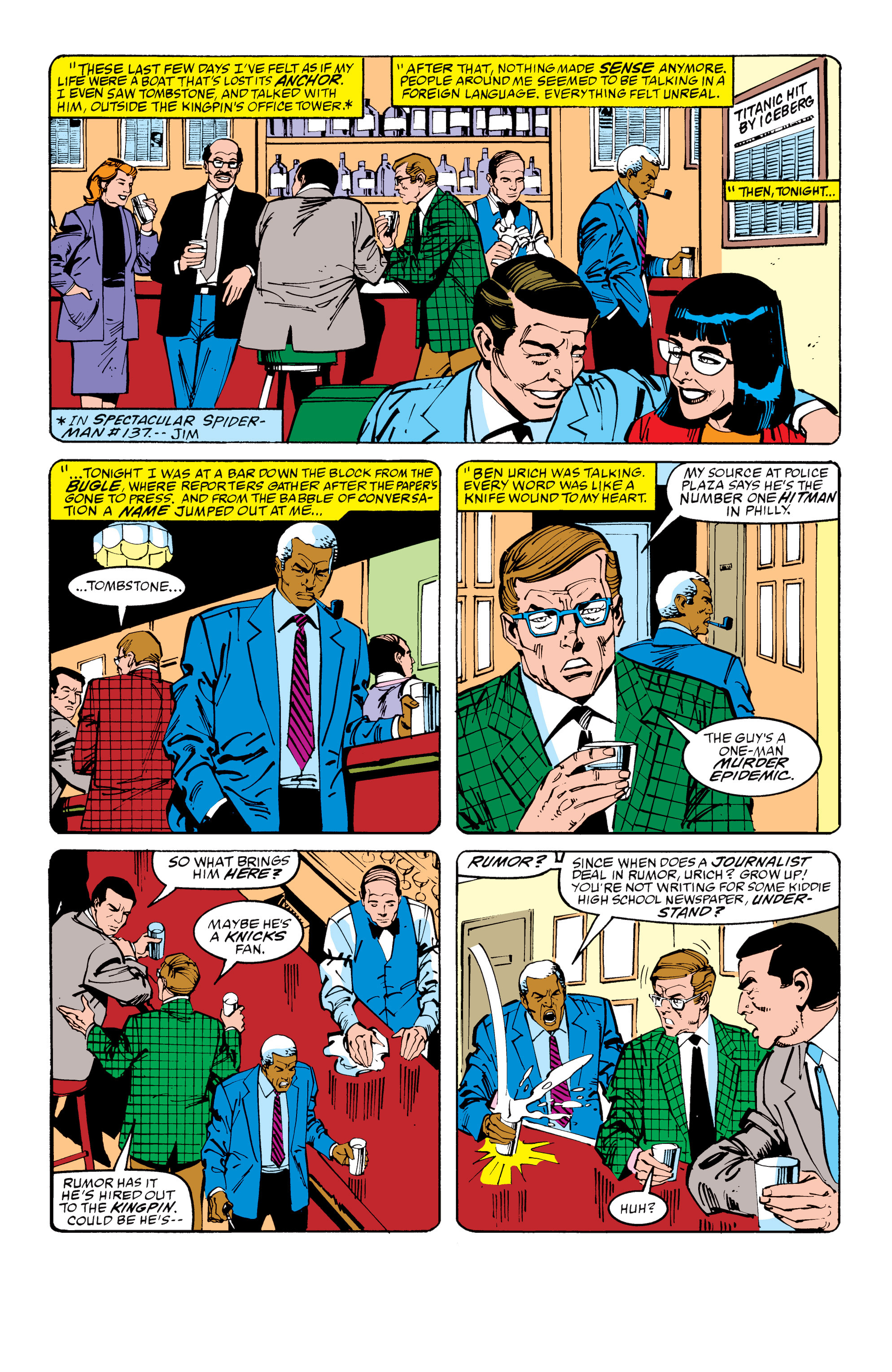 Read online The Spectacular Spider-Man (1976) comic -  Issue # _TPB Tombstone (Part 1) - 68