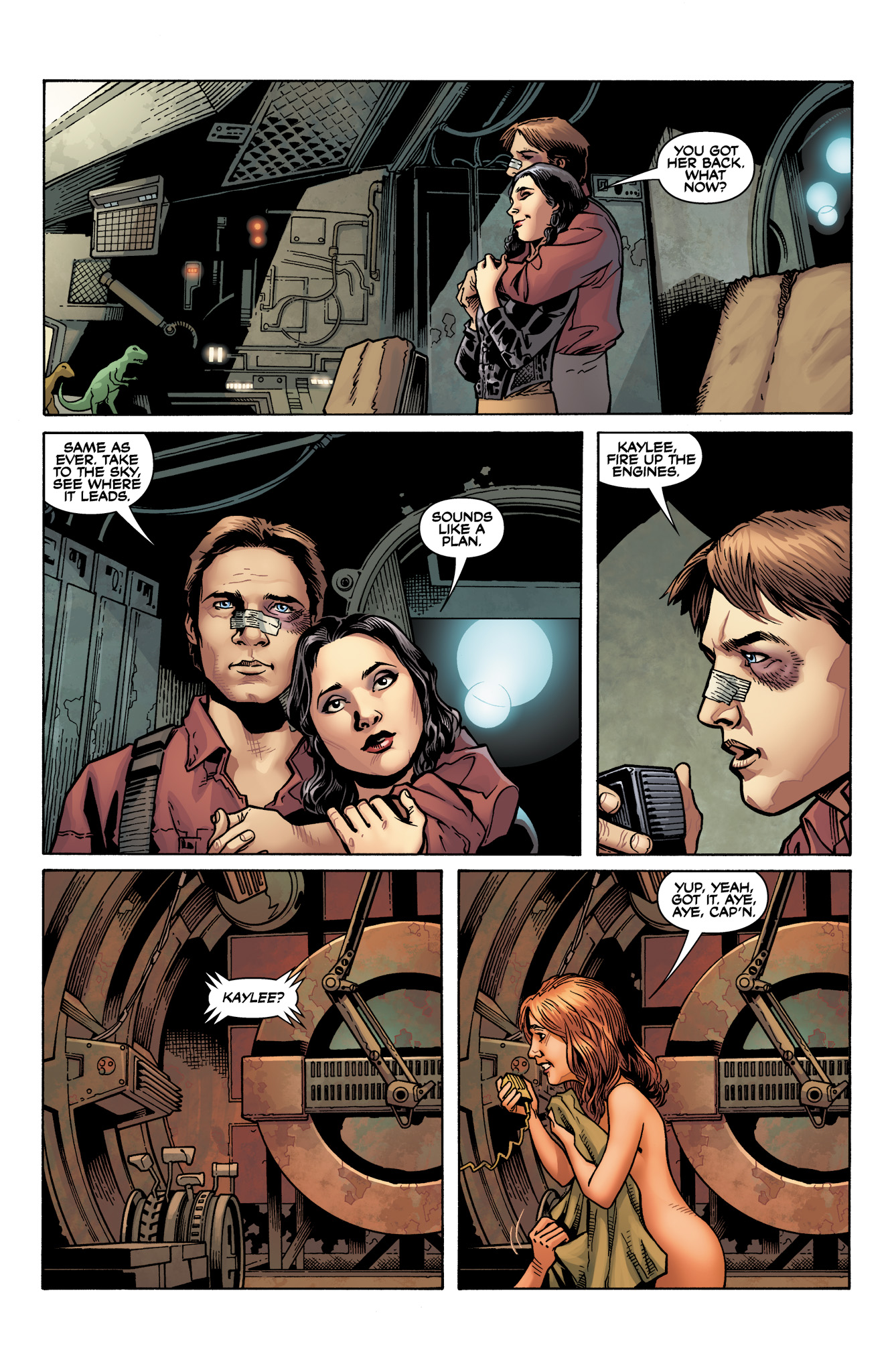 Read online Serenity: Firefly Class 03-K64  Leaves on the Wind comic -  Issue #6 - 26
