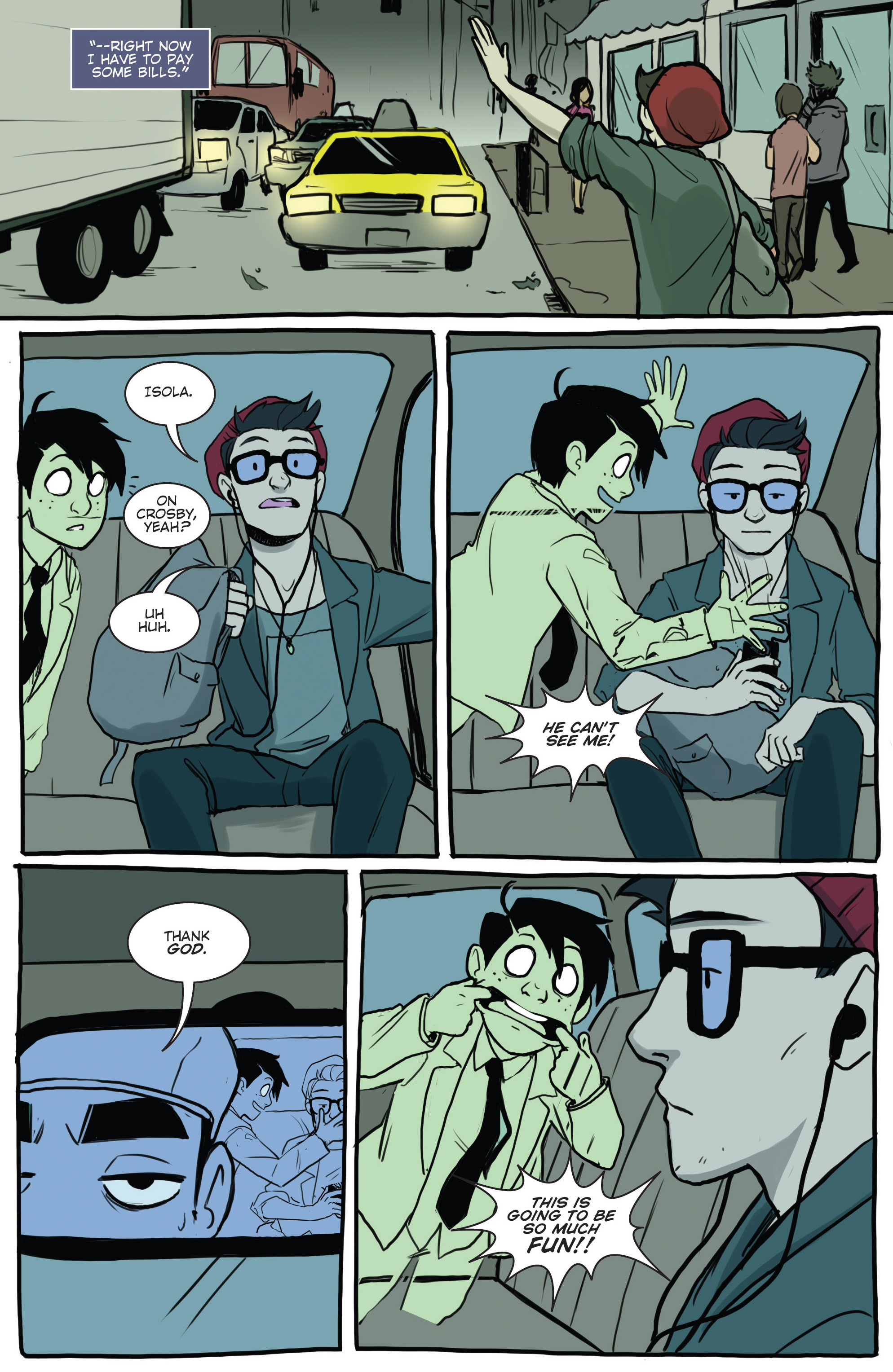 Read online Cyrus Perkins and the Haunted Taxicab comic -  Issue # TPB - 46