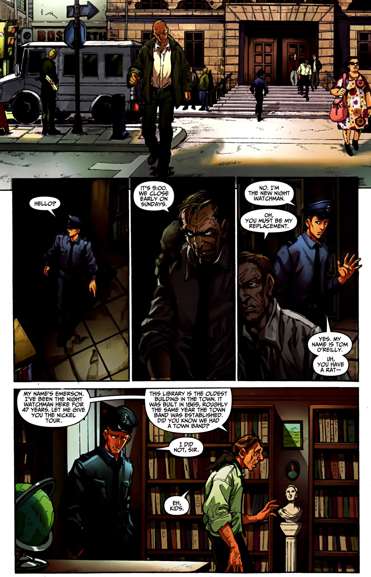 Read online Fringe: Tales from the Fringe comic -  Issue #2 - 15