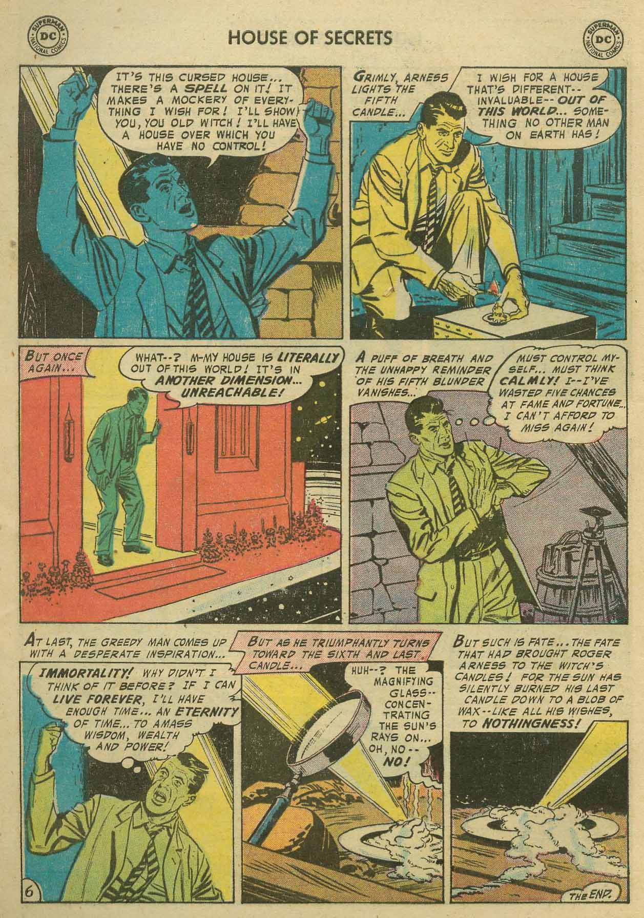 Read online House of Secrets (1956) comic -  Issue #2 - 8