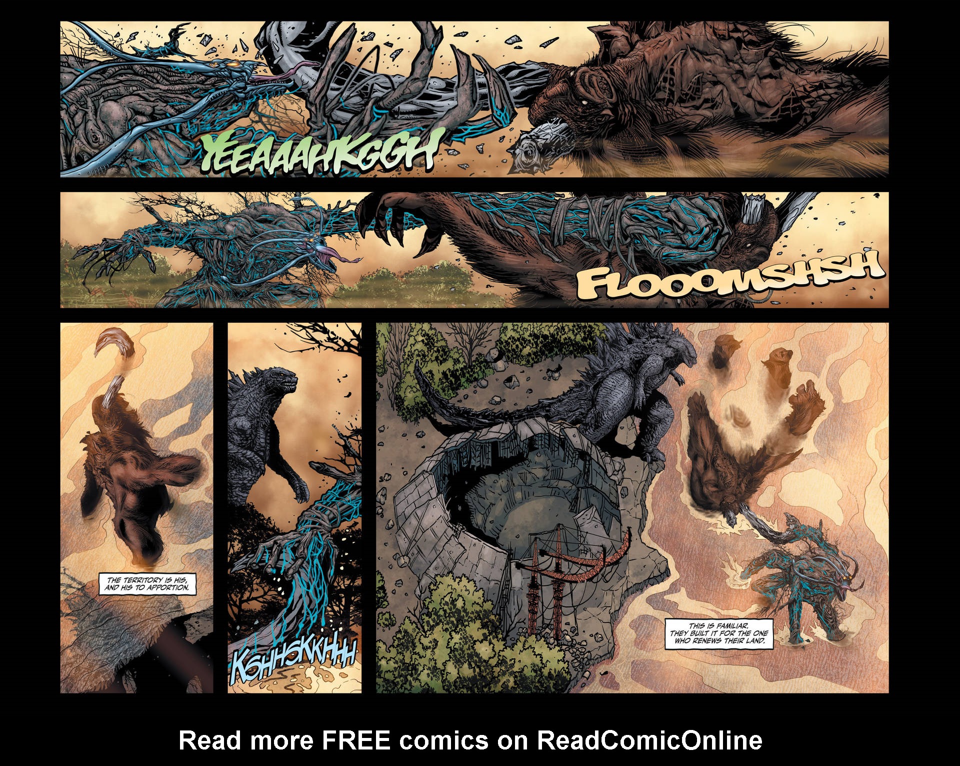 Read online Godzilla Dominion comic -  Issue # Full - 19