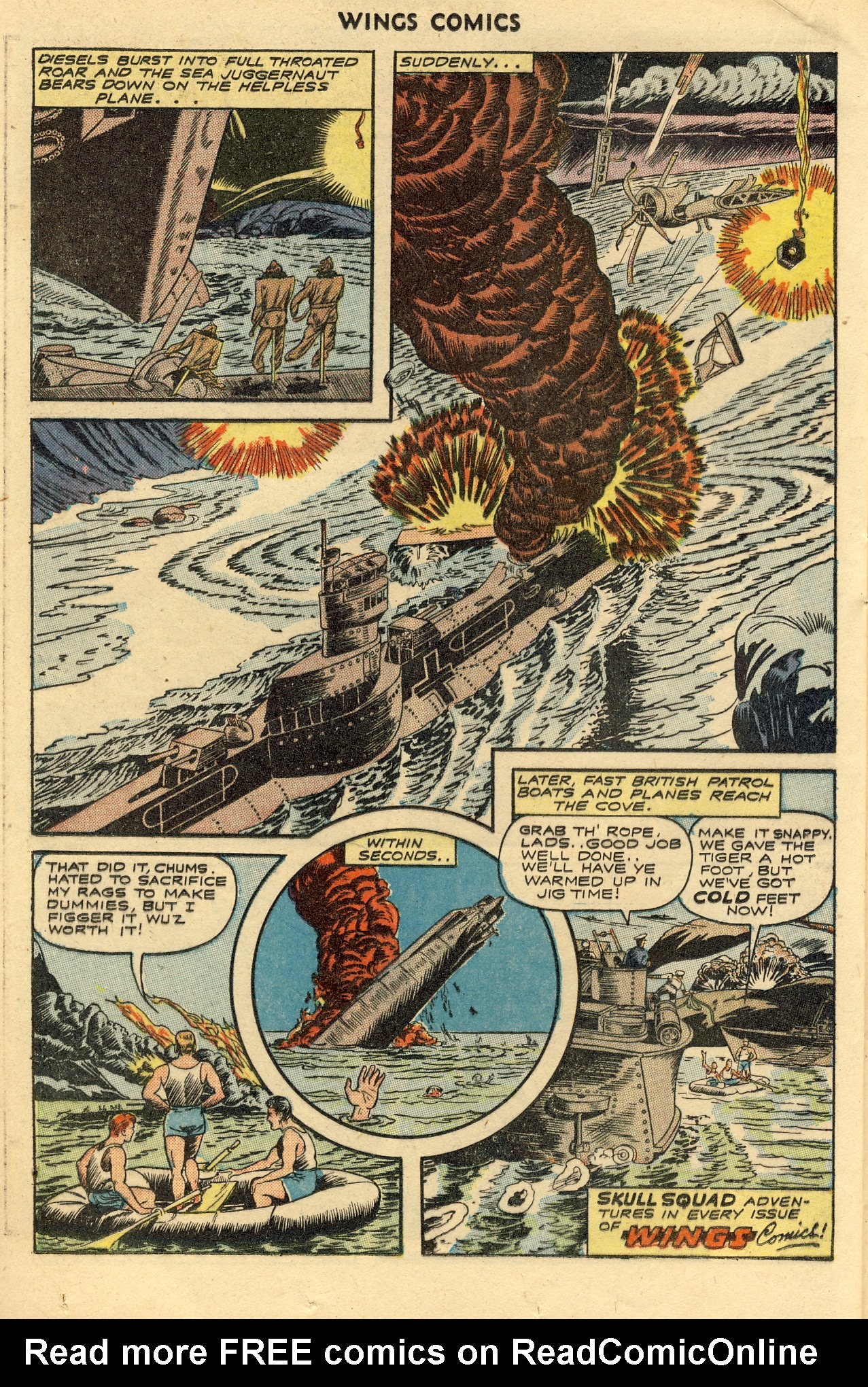 Read online Wings Comics comic -  Issue #49 - 32