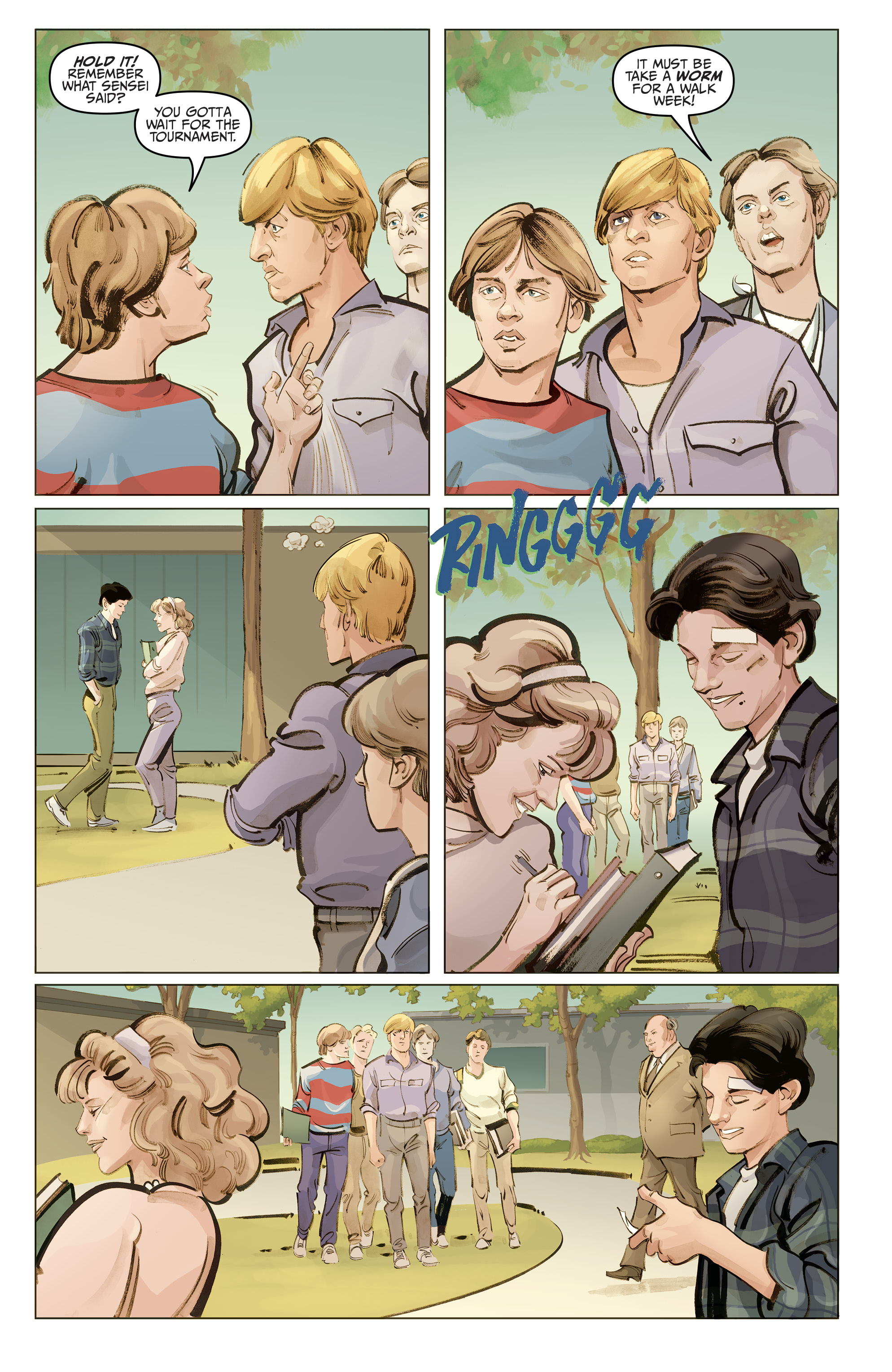 Read online Cobra Kai: The Karate Kid Saga Continues comic -  Issue #3 - 6