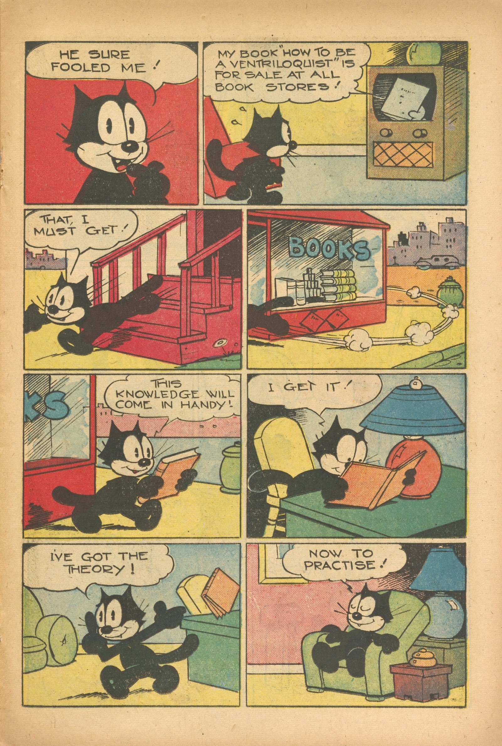 Read online Felix the Cat (1951) comic -  Issue #22 - 17