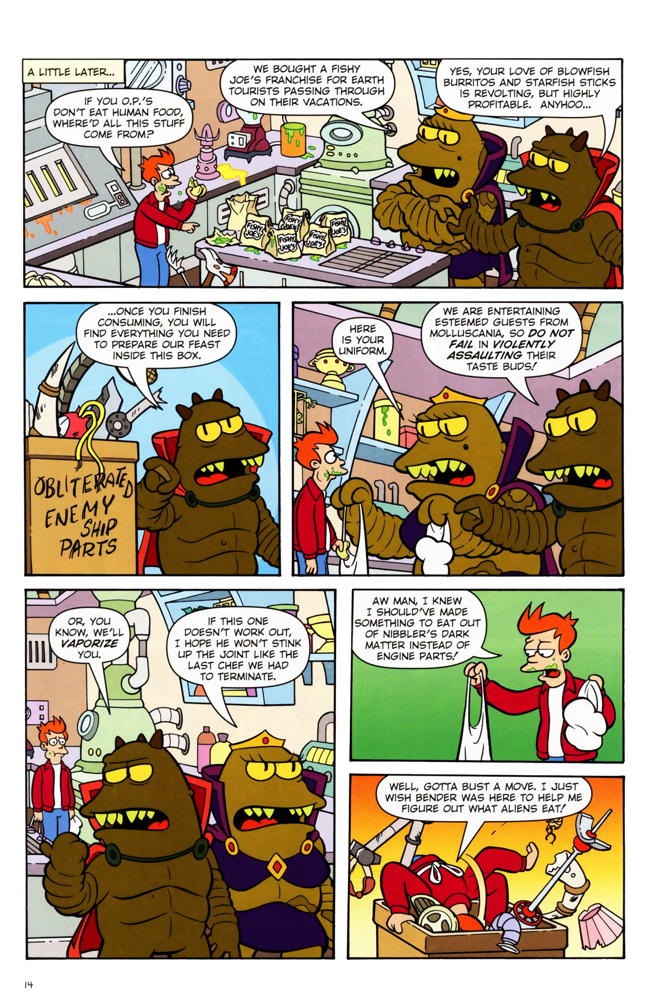 Read online Futurama Comics comic -  Issue #51 - 11