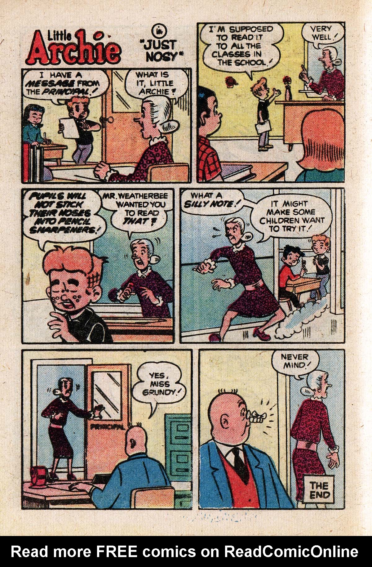 Read online Little Archie Comics Digest Magazine comic -  Issue #5 - 143