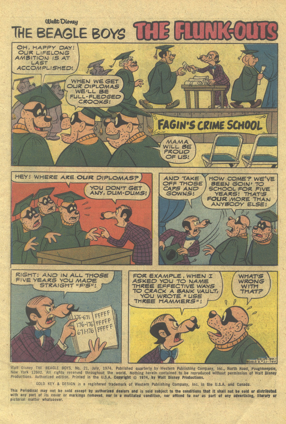 Read online Walt Disney THE BEAGLE BOYS comic -  Issue #21 - 3