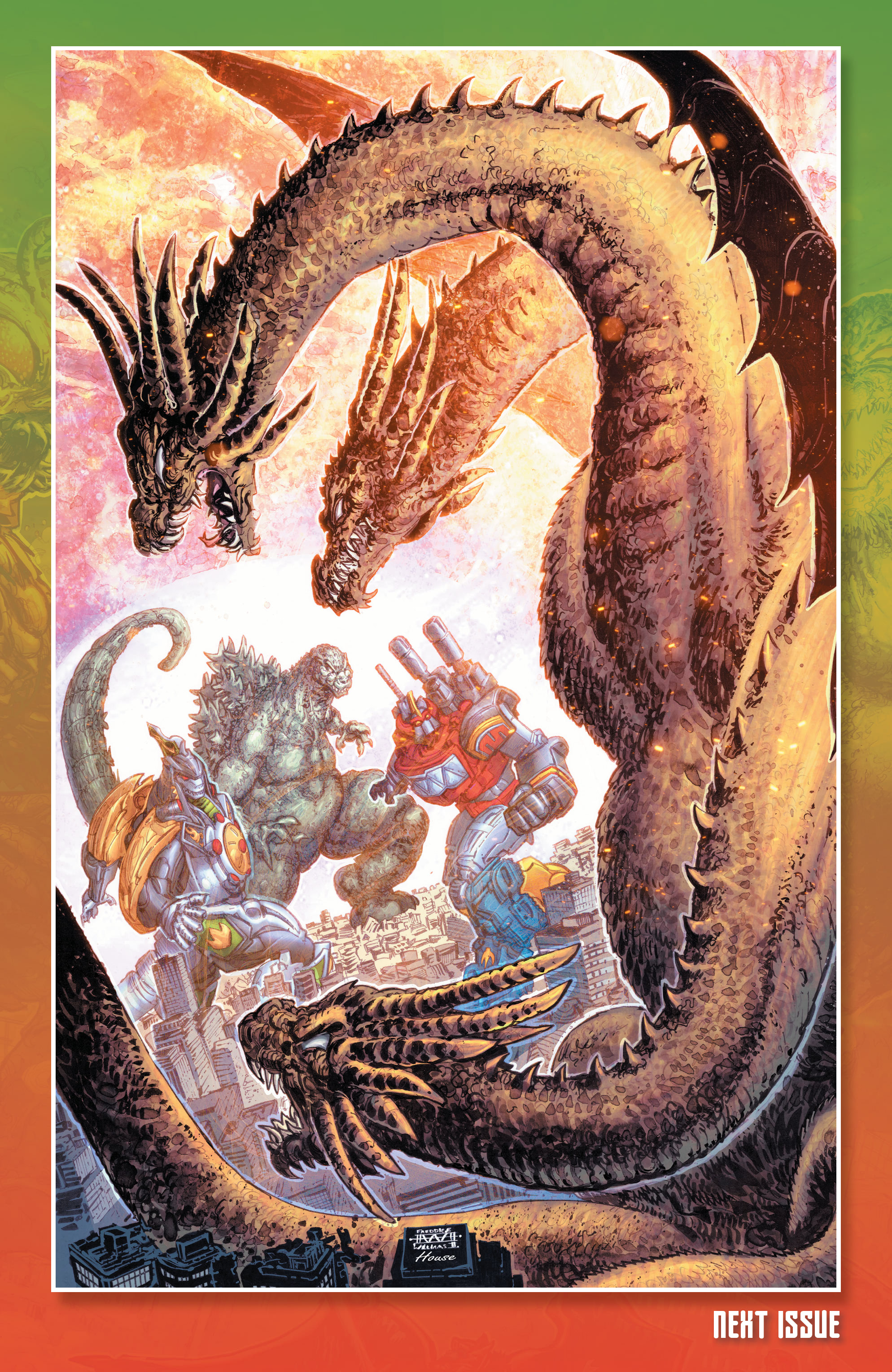 Read online Godzilla vs. The Mighty Morphin Power Rangers comic -  Issue #4 - 20