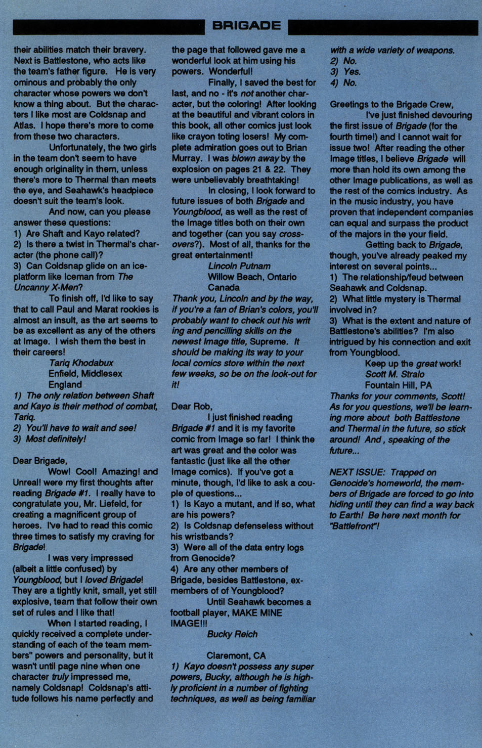 Read online Brigade (1992) comic -  Issue #2 - 23