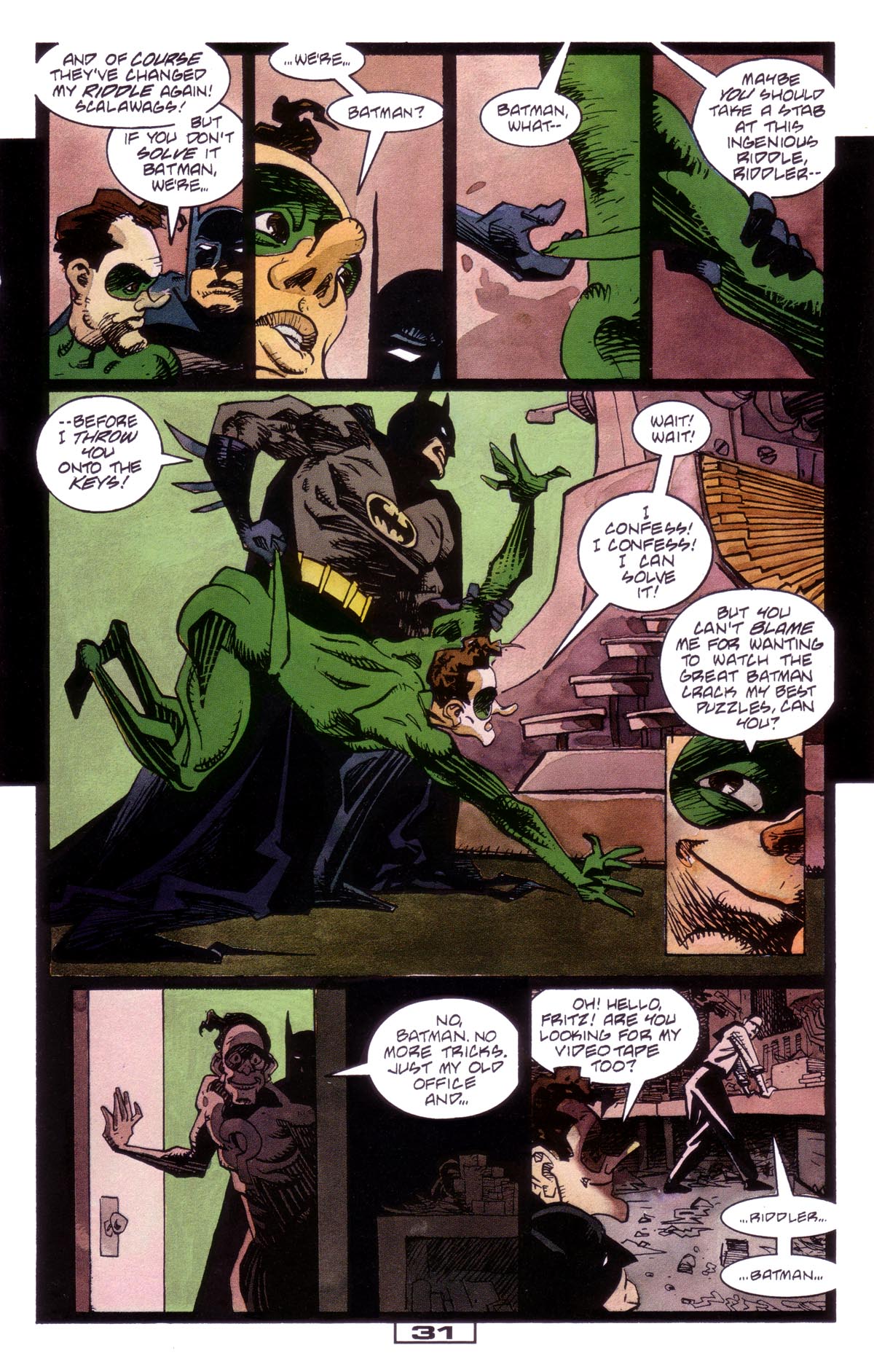 Read online Batman: Run, Riddler, Run comic -  Issue #3 - 34