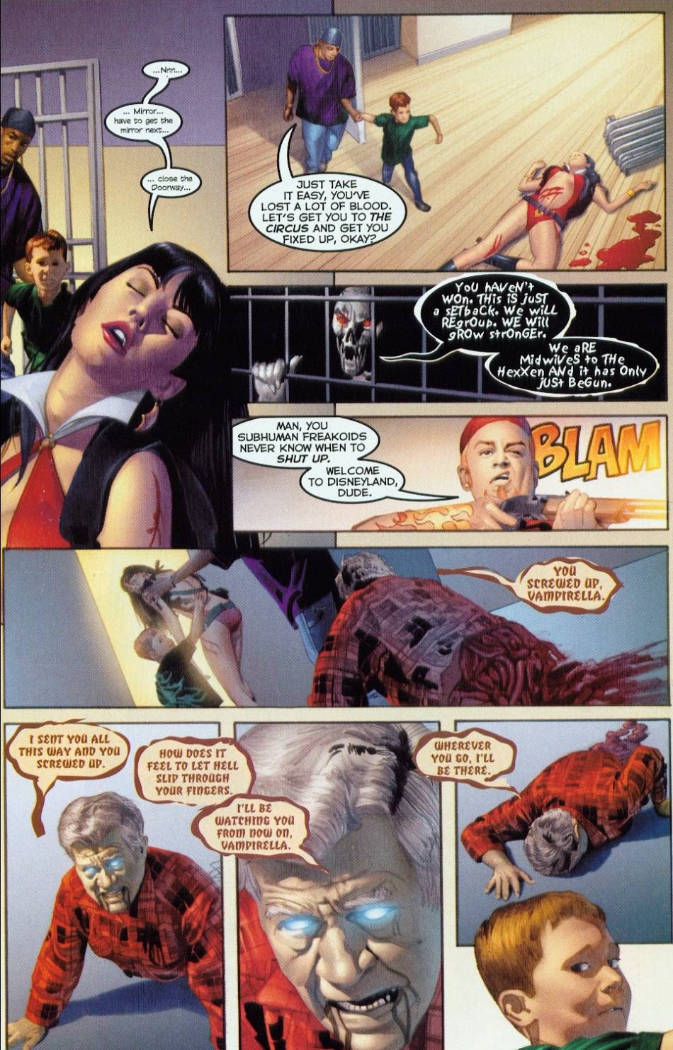 Read online Vampirella (2001) comic -  Issue #6 - 18