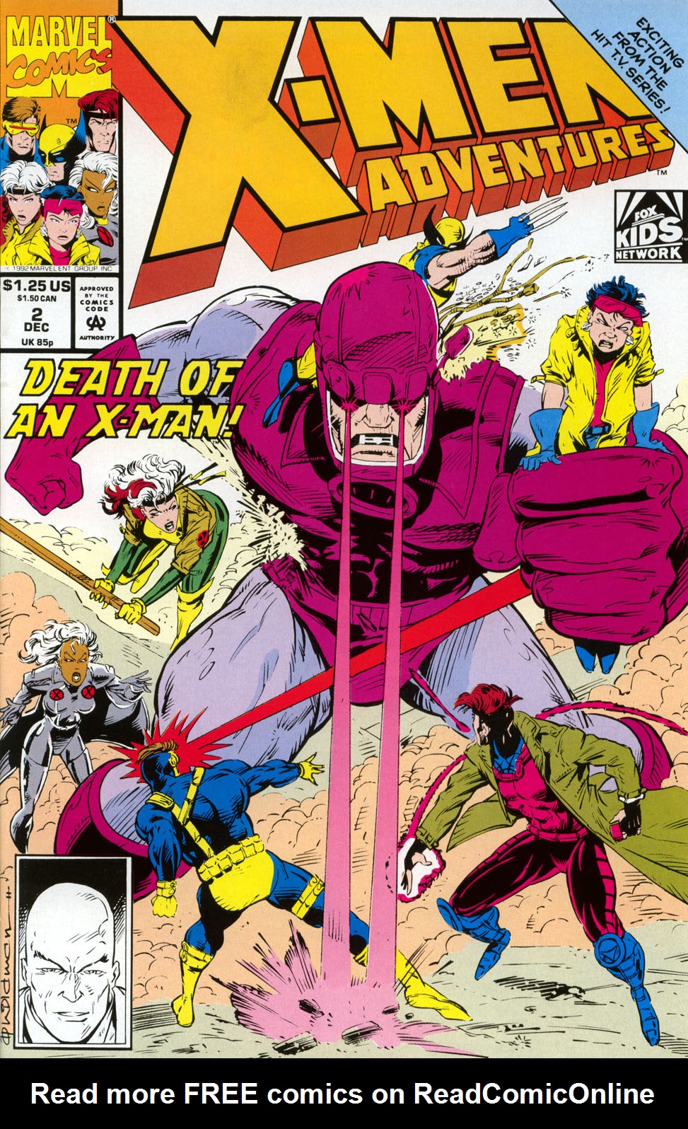 X-Men Adventures (1992) issue 2 - Page 1