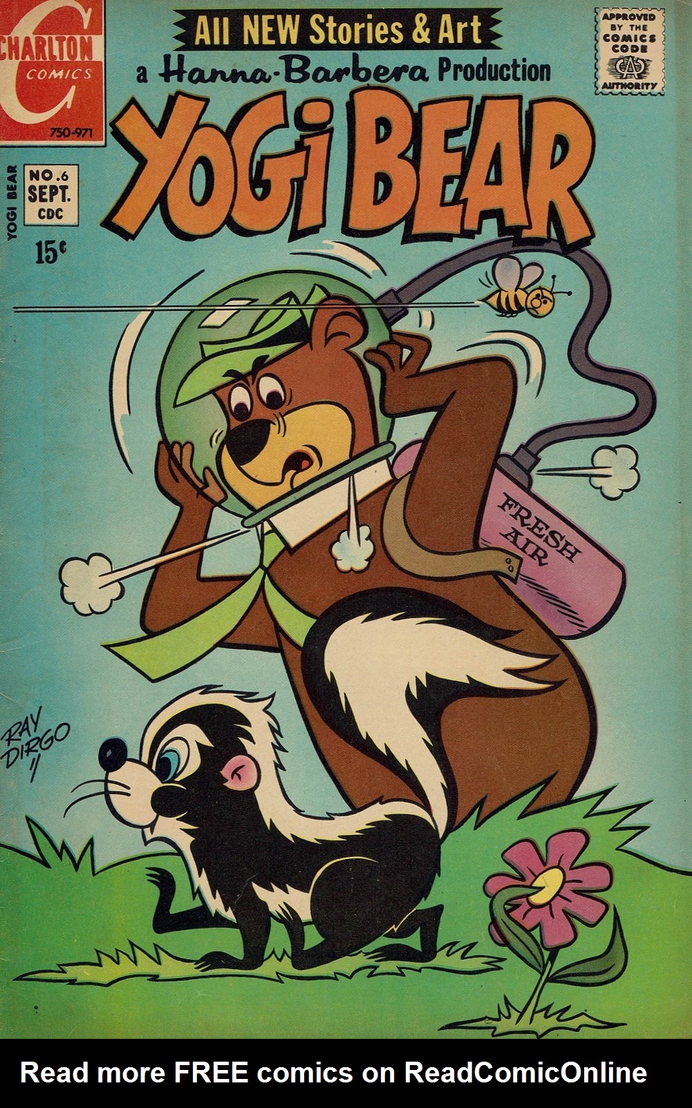 Read online Yogi Bear (1970) comic -  Issue #6 - 1