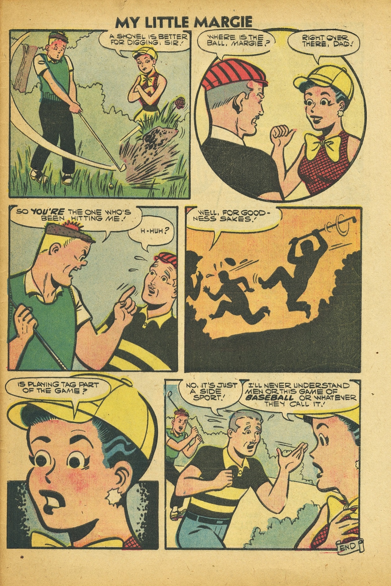 Read online My Little Margie (1954) comic -  Issue #21 - 33
