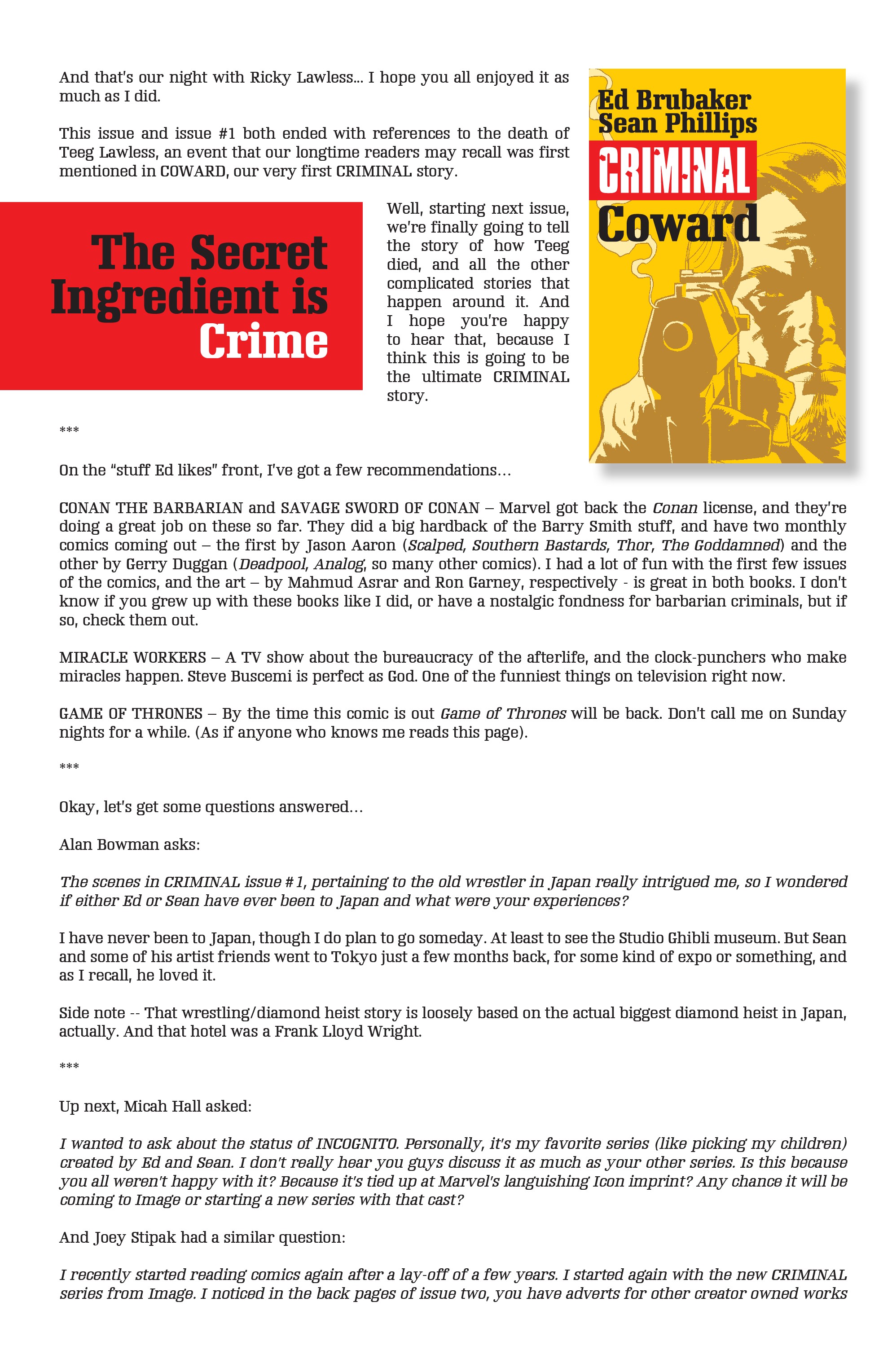 Read online Criminal (2019) comic -  Issue #4 - 29