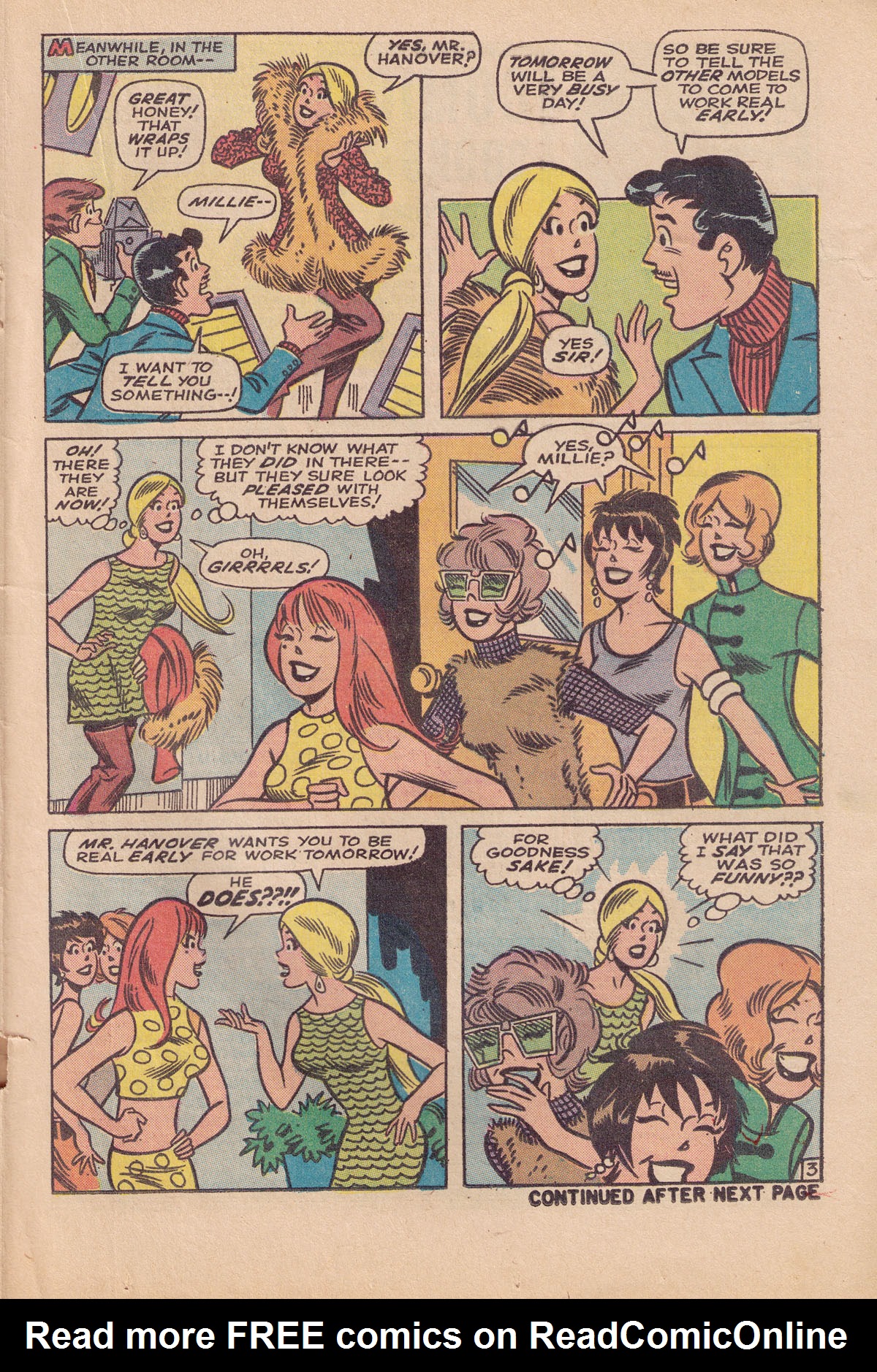 Read online Millie the Model comic -  Issue #196 - 21
