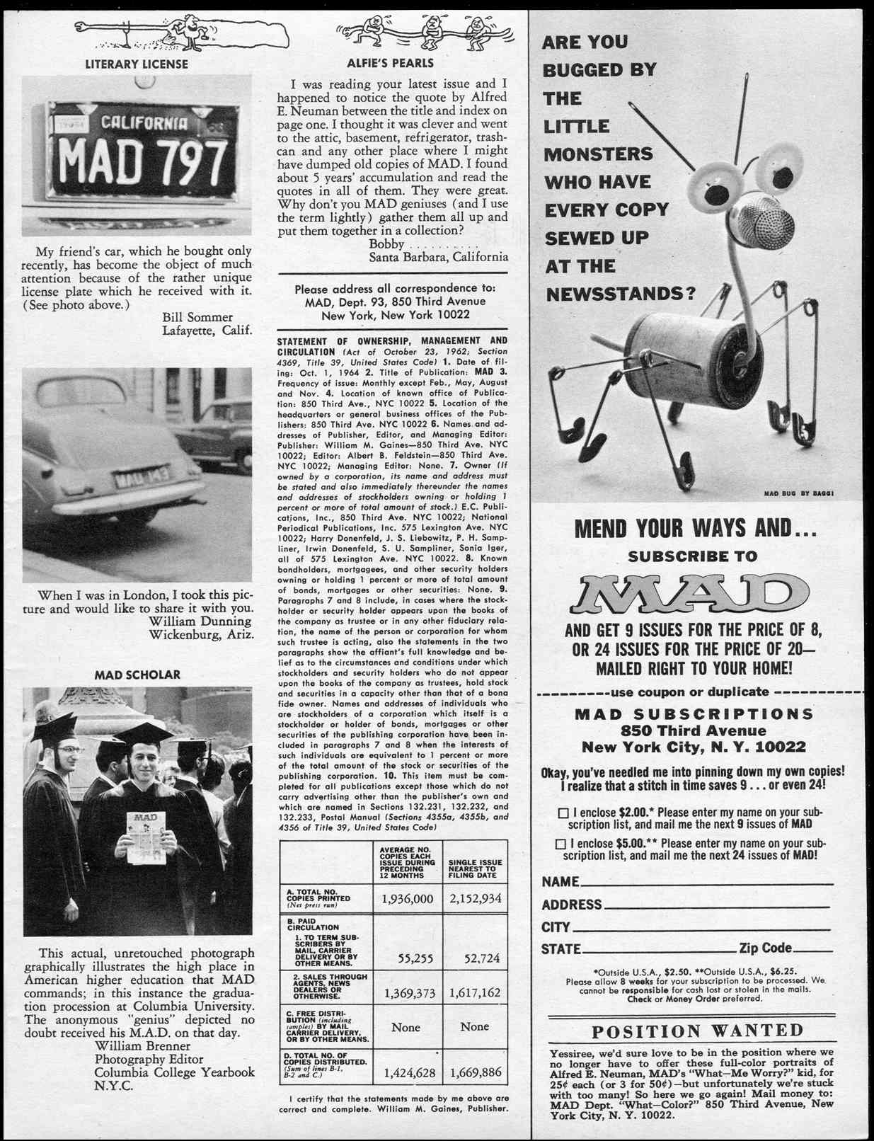 Read online MAD comic -  Issue #93 - 5