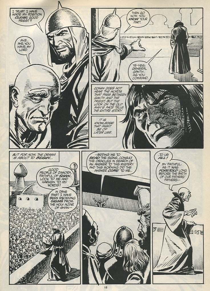The Savage Sword Of Conan issue 181 - Page 17