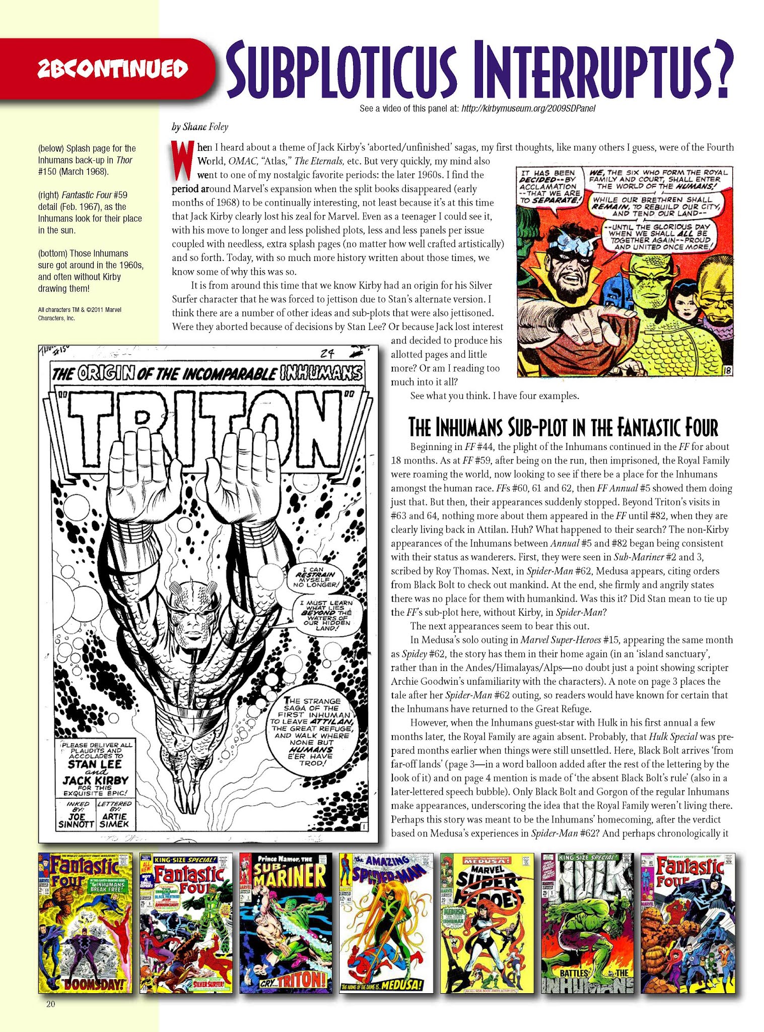 Read online The Jack Kirby Collector comic -  Issue #56 - 20