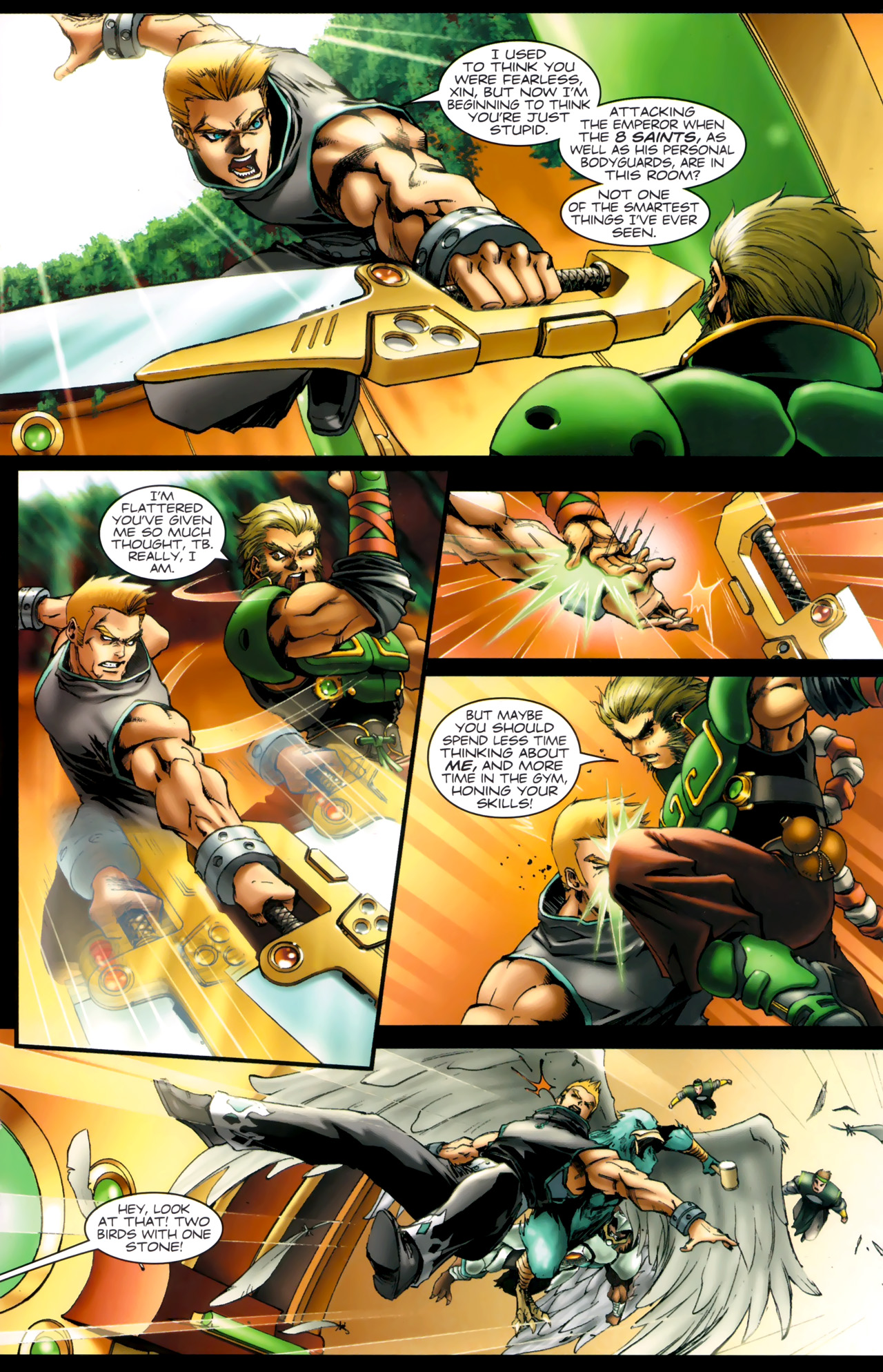 Read online Xin: Legend of the Monkey King comic -  Issue #3 - 12