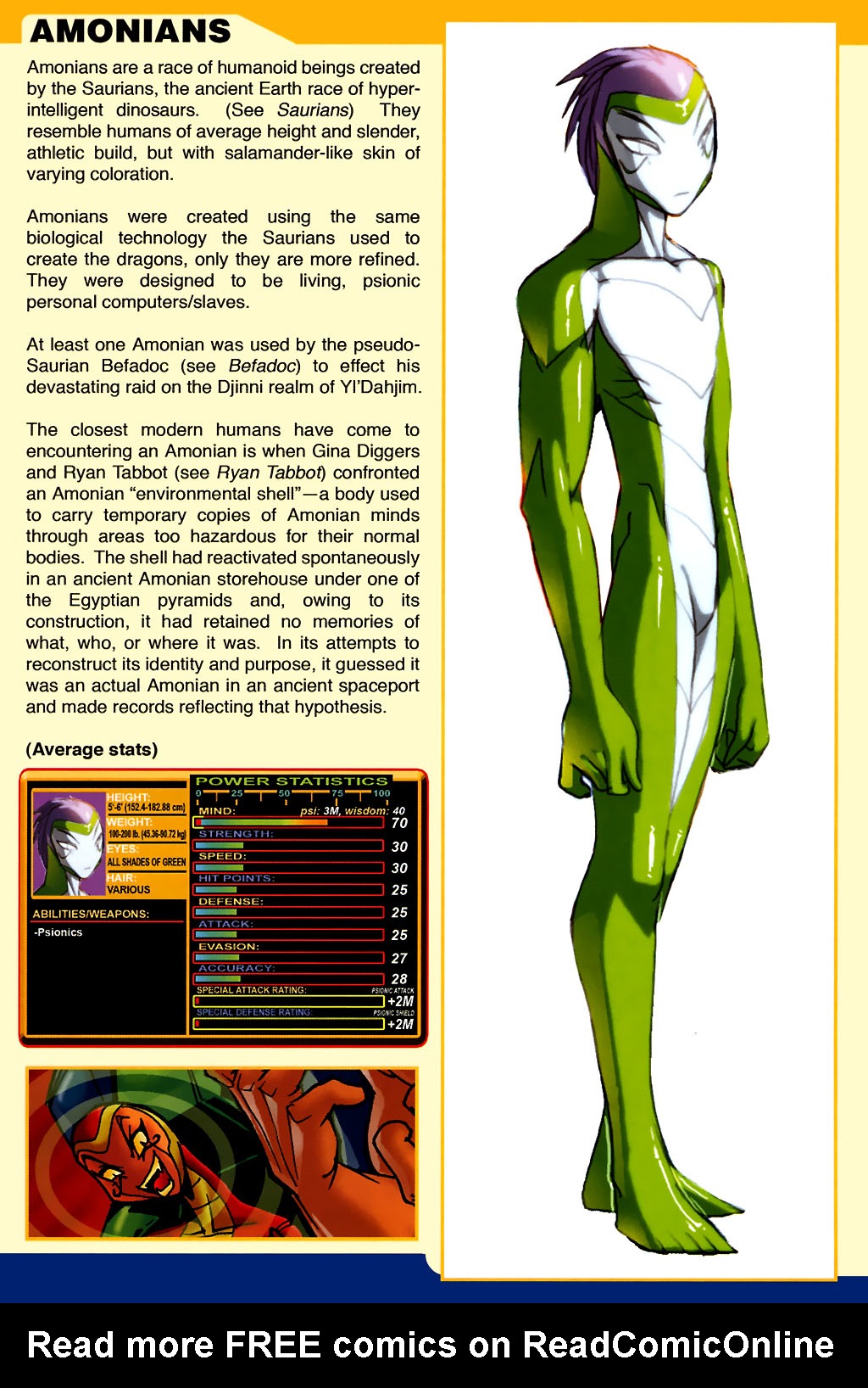 Read online Gold Digger Sourcebook: The Official Handbook of the GD Universe comic -  Issue #1 - 15