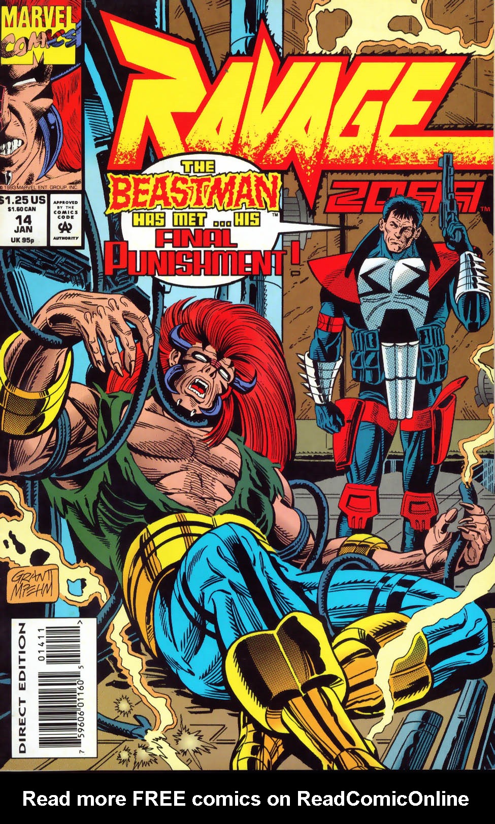 Read online Ravage 2099 comic -  Issue #14 - 1
