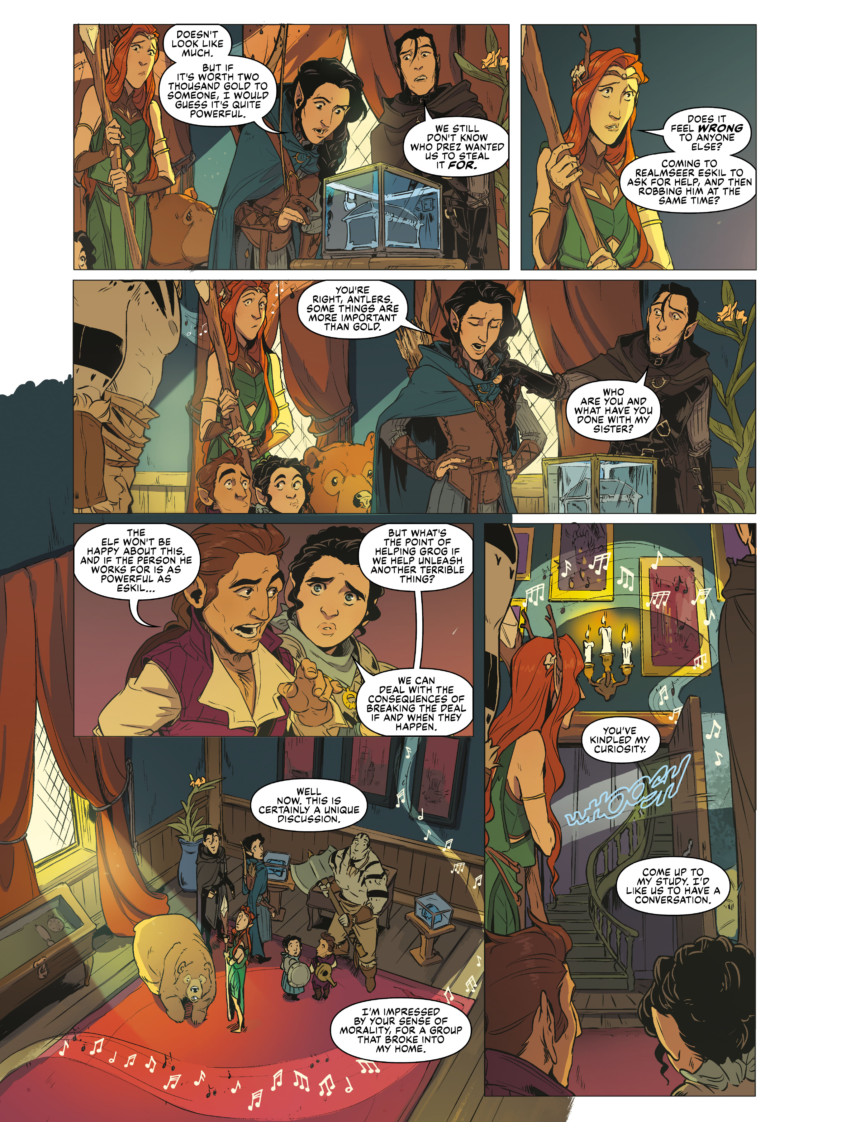 Read online Critical Role Vox Machina Origins comic -  Issue # (2019) _TPB Library Edition (Part 3) - 31