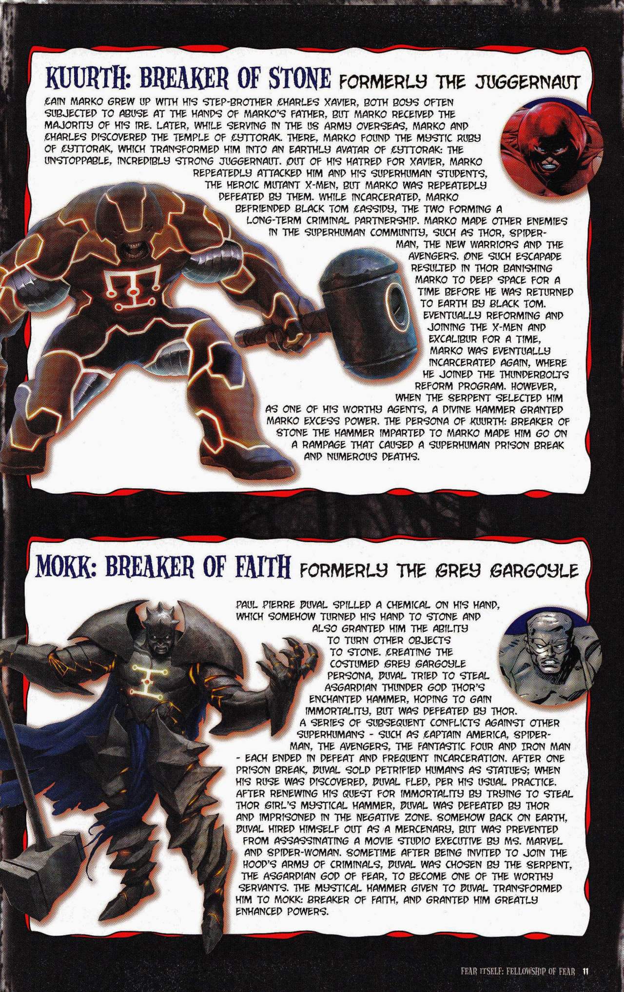 Read online Fear Itself: Fellowship Of Fear comic -  Issue # Full - 13