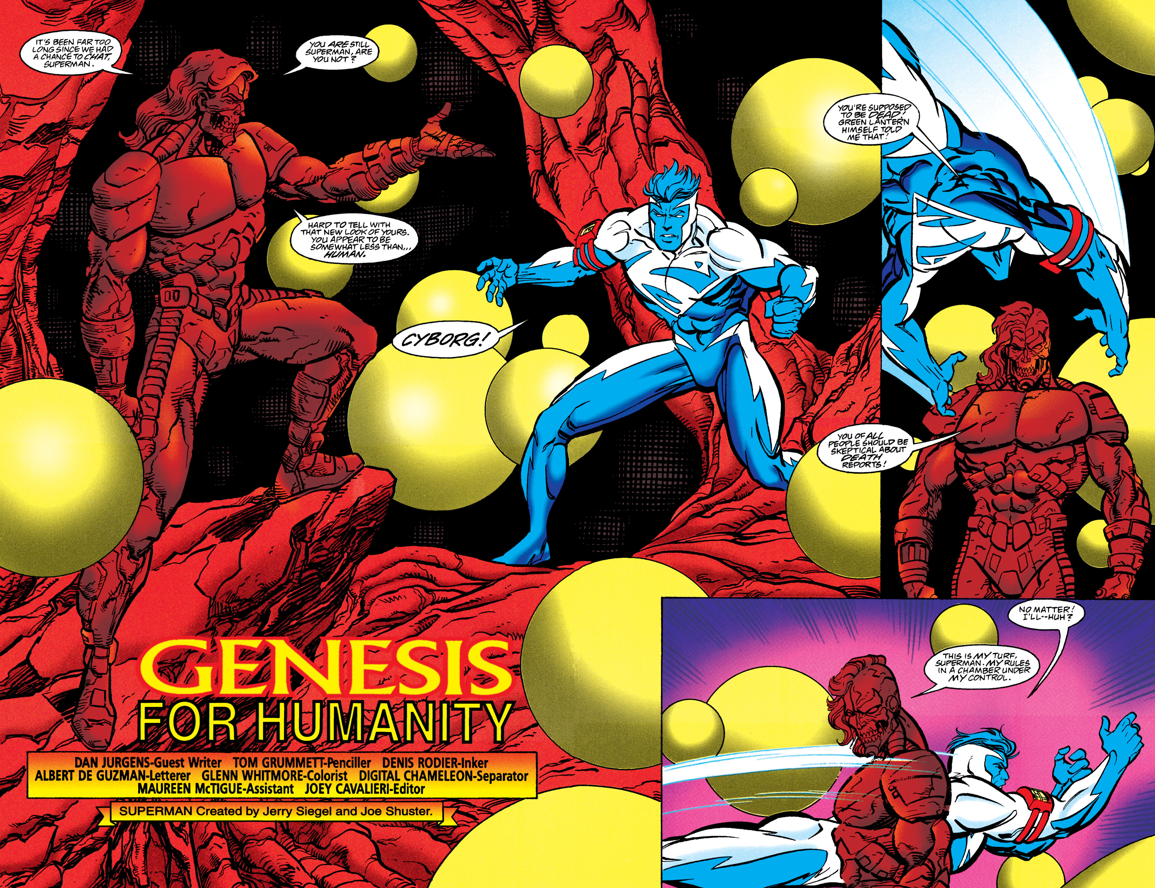 Read online Adventures of Superman (1987) comic -  Issue #551 - 3