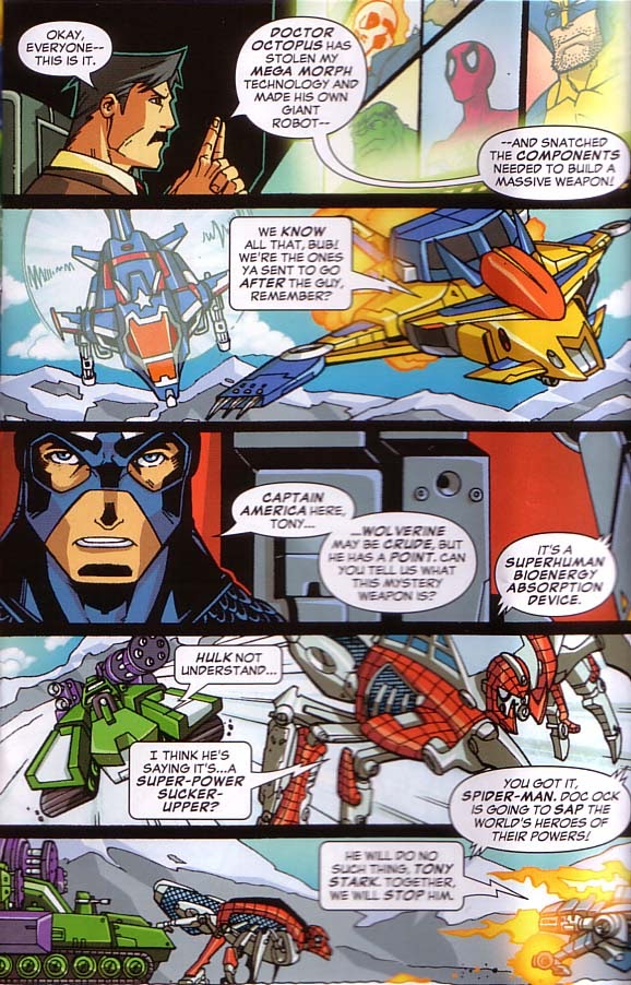 Read online Marvel Megamorphs comic -  Issue # Doctor Octopus - 2