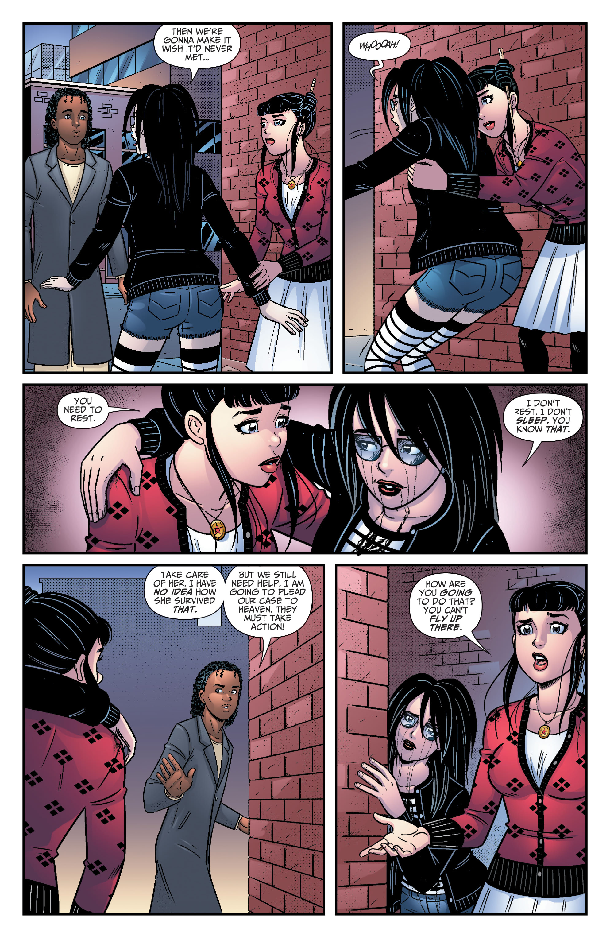 Read online Exorsisters comic -  Issue #7 - 12