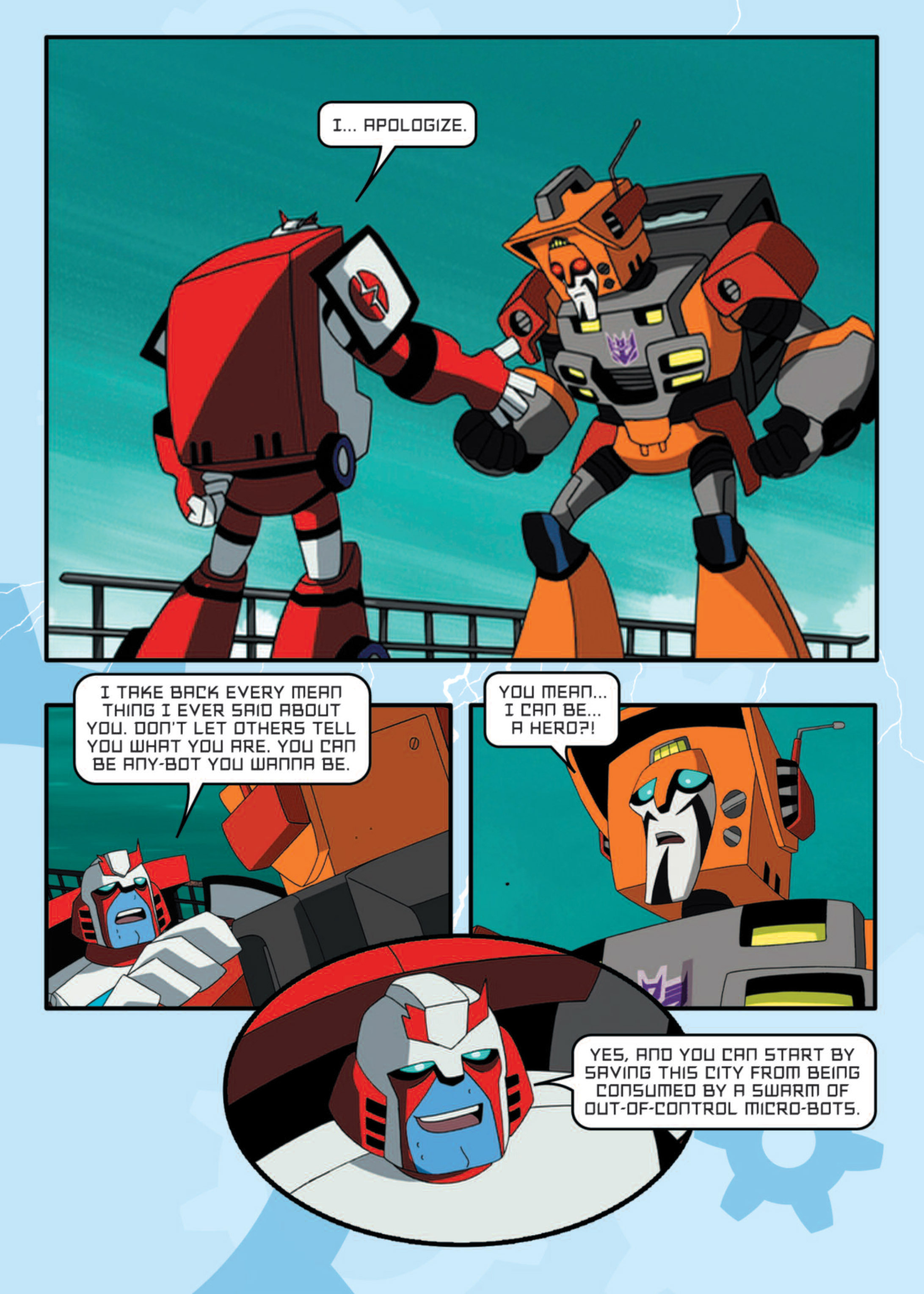Read online Transformers Animated comic -  Issue #9 - 70