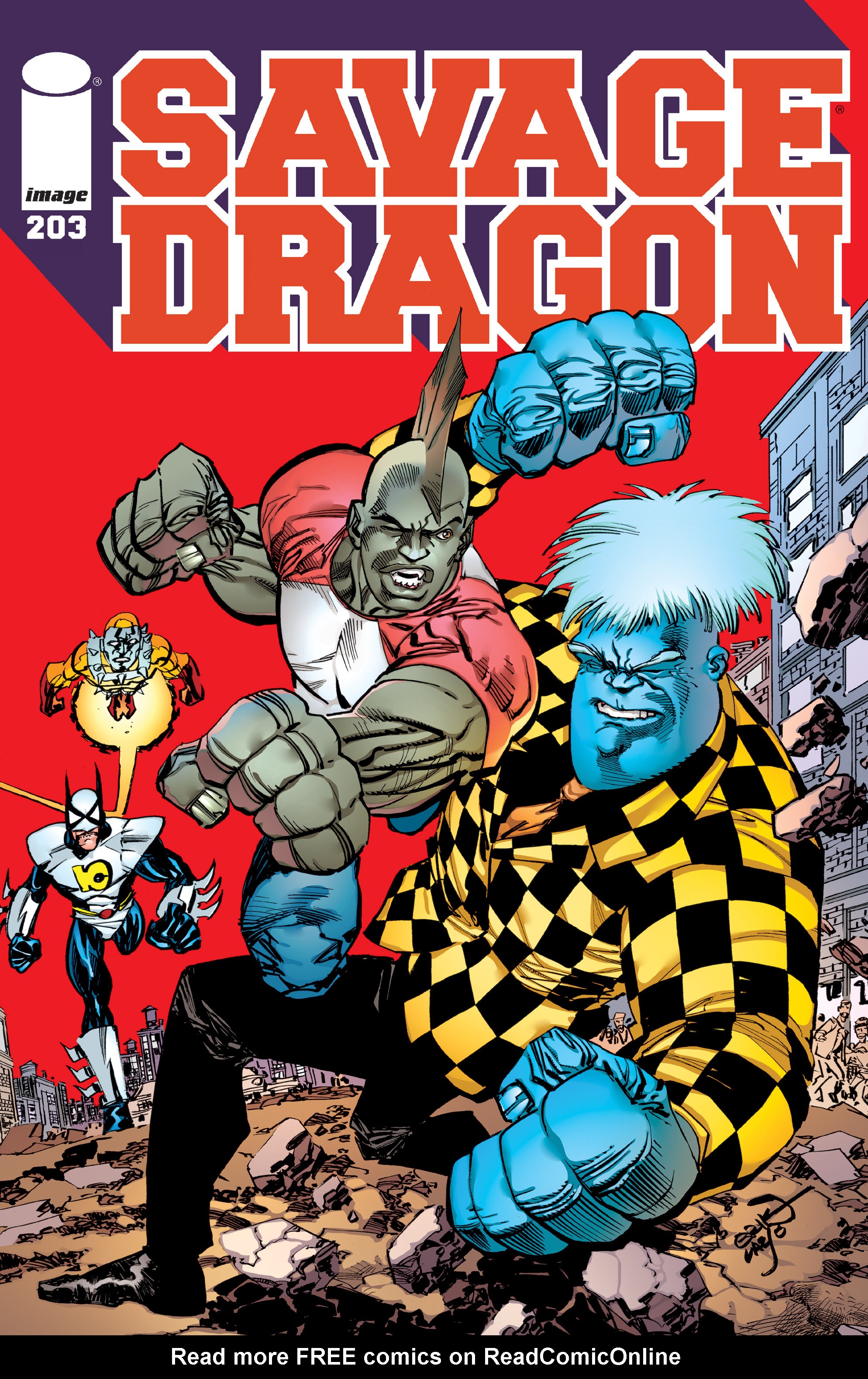 Read online The Savage Dragon (1993) comic -  Issue #203 - 1