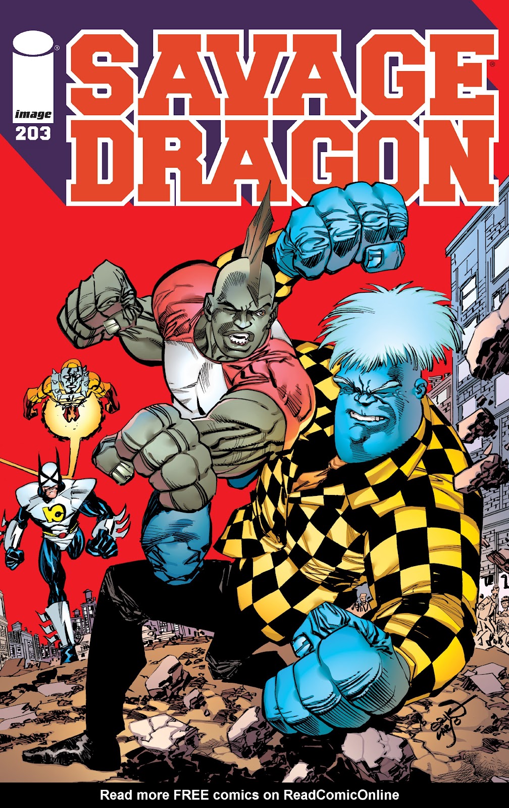 The Savage Dragon (1993) issue 203 - Page 1