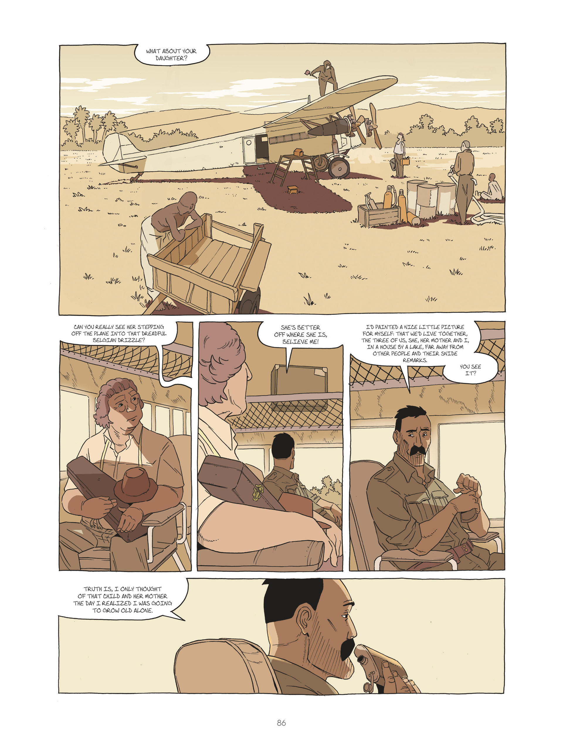 Read online Zidrou-Beuchot's African Trilogy comic -  Issue # TPB 2 - 86