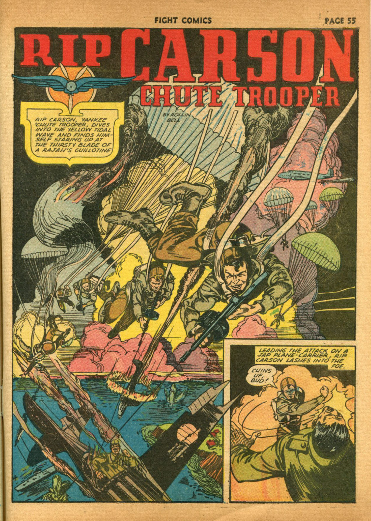 Read online Fight Comics comic -  Issue #21 - 57