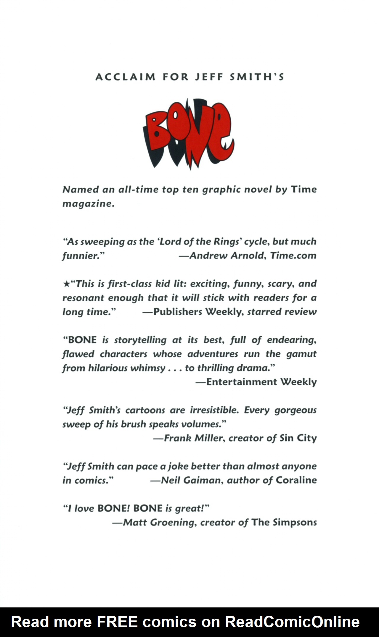 Read online Bone: Tall Tales comic -  Issue # TPB - 2