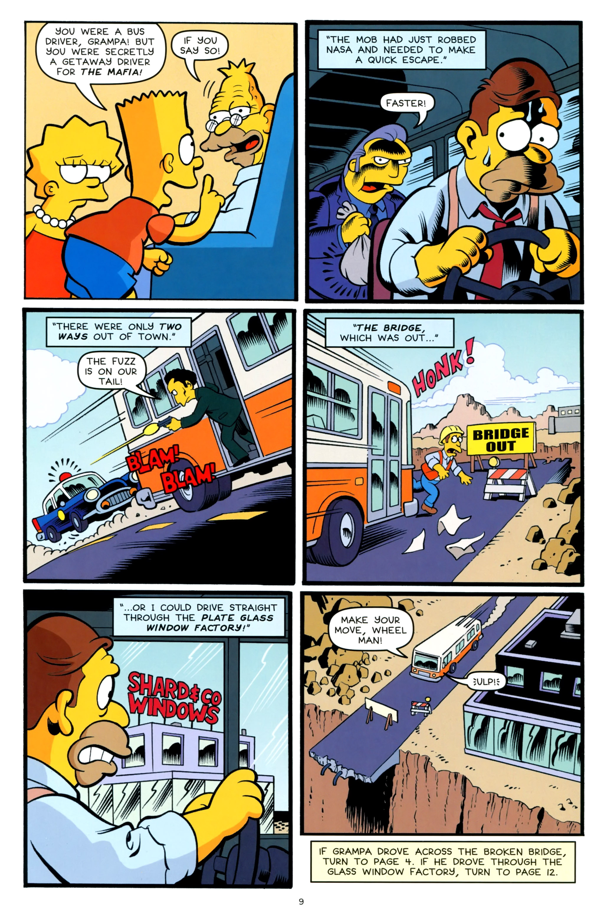 Read online Simpsons One-Shot Wonders: Grampa comic -  Issue # Full - 11