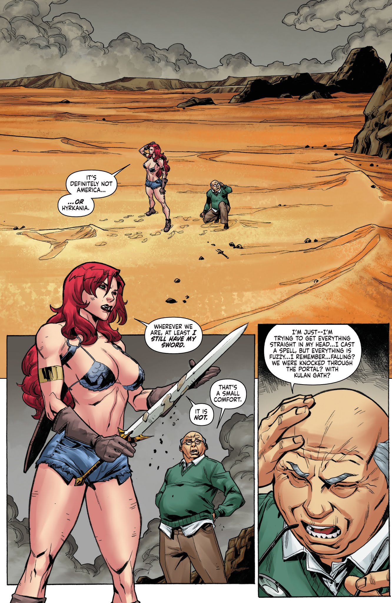 Read online Red Sonja Vol. 4 comic -  Issue # _TPB 3 (Part 1) - 11