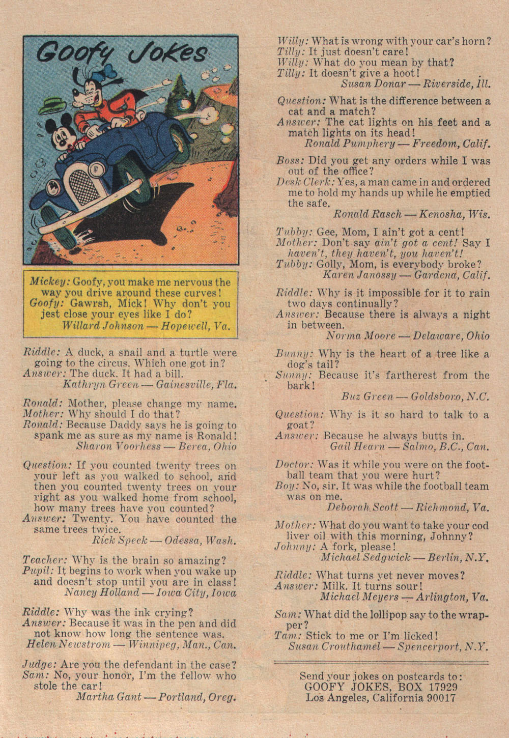 Walt Disney's Comics and Stories issue 309 - Page 17