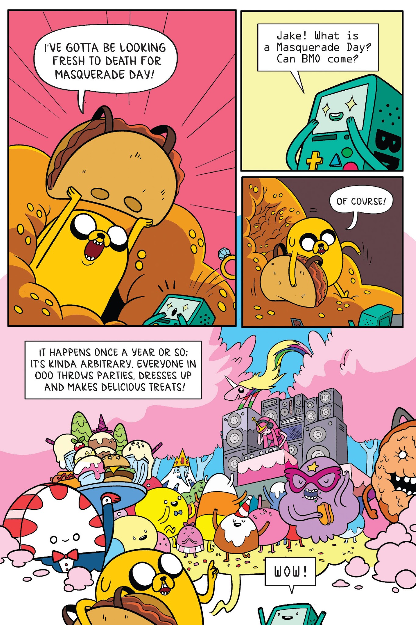 Read online Adventure Time: Masked Mayhem comic -  Issue # TPB - 15