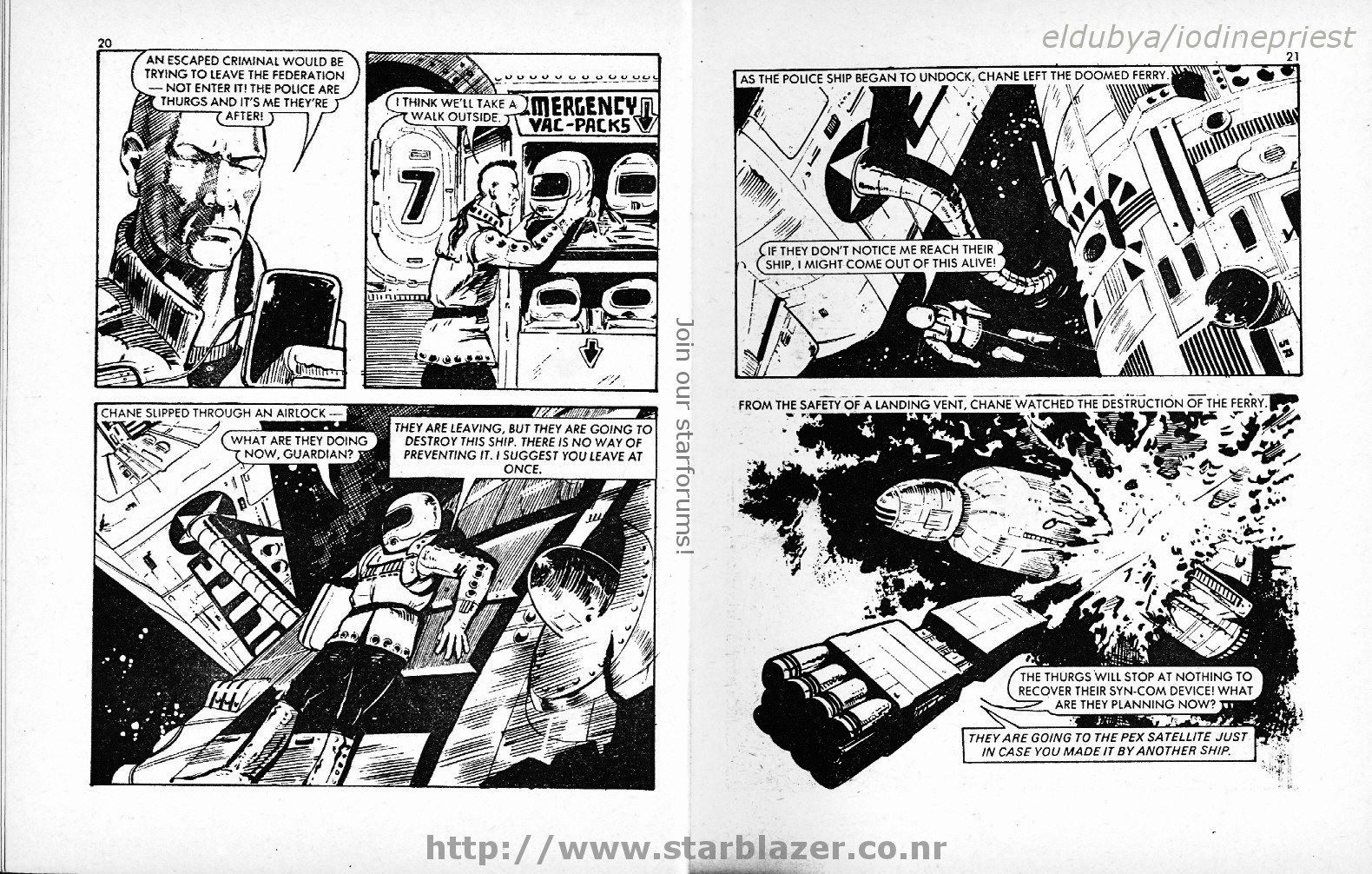 Read online Starblazer comic -  Issue #136 - 12