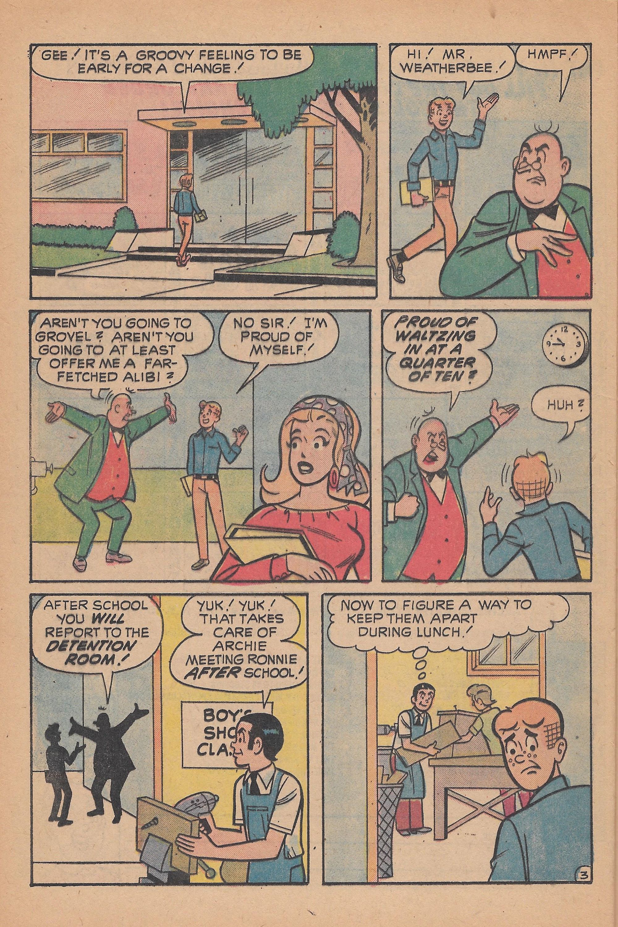 Read online Reggie and Me (1966) comic -  Issue #63 - 16