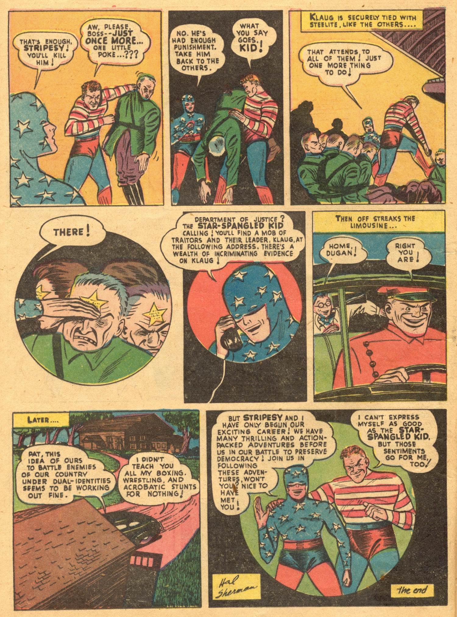 Read online Star Spangled Comics comic -  Issue #1 - 22