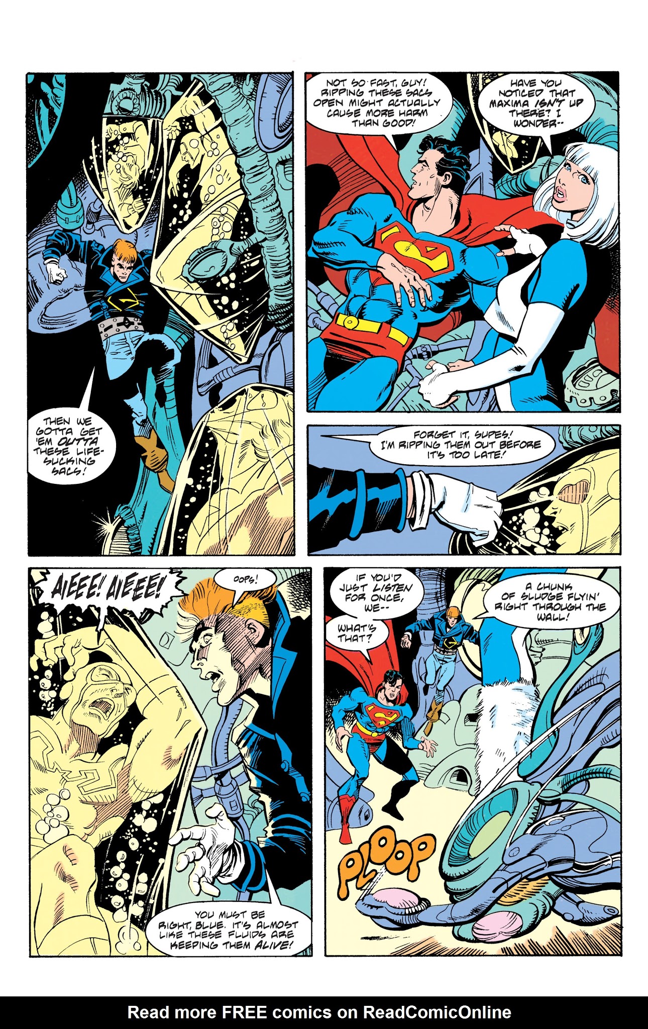 Read online Superman & The Justice League America comic -  Issue #1 - 222