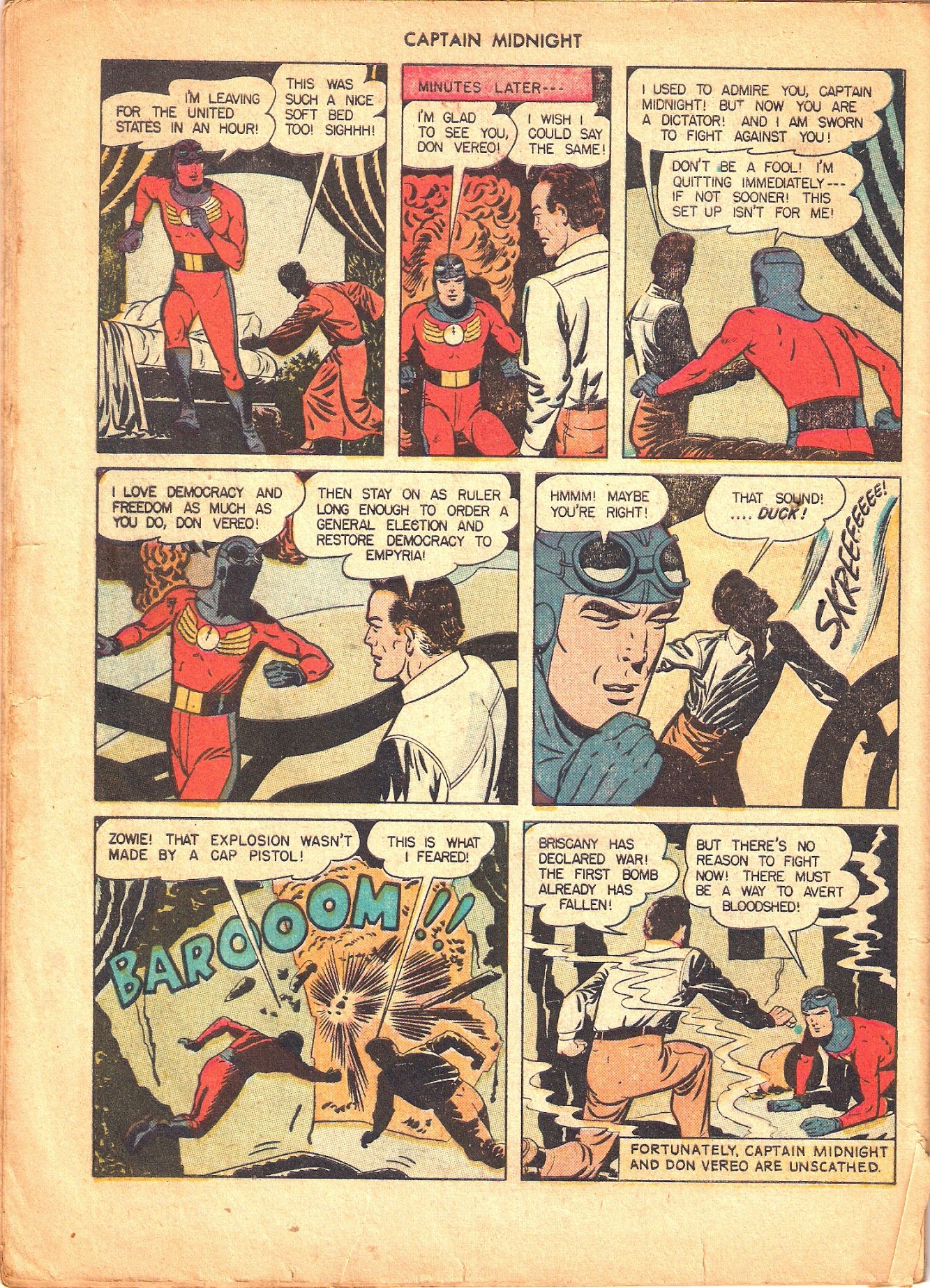Read online Captain Midnight (1942) comic -  Issue #49 - 35
