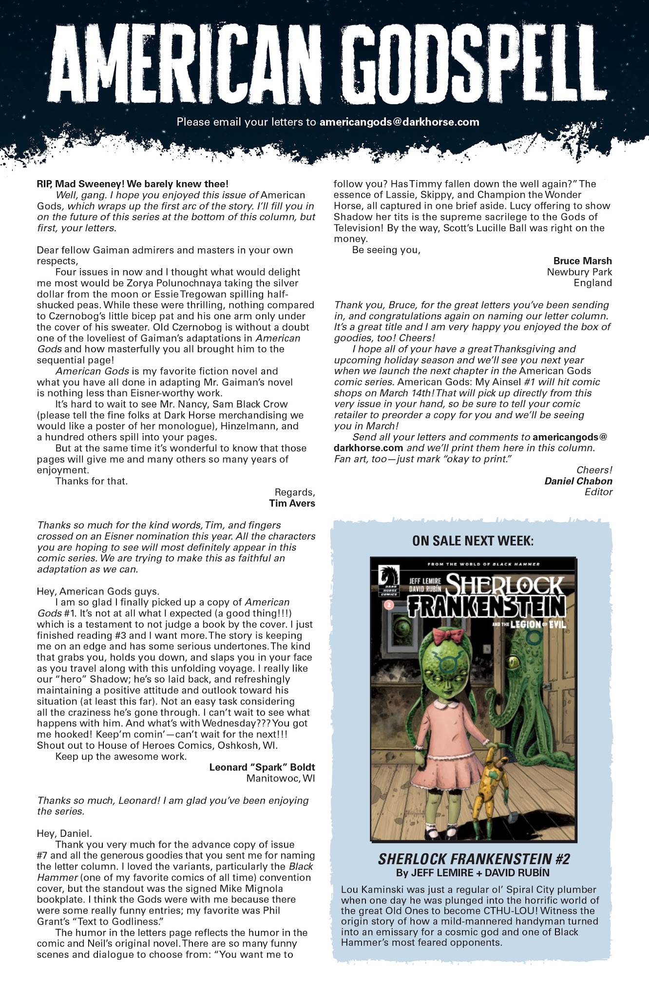 Read online American Gods: Shadows comic -  Issue #9 - 26